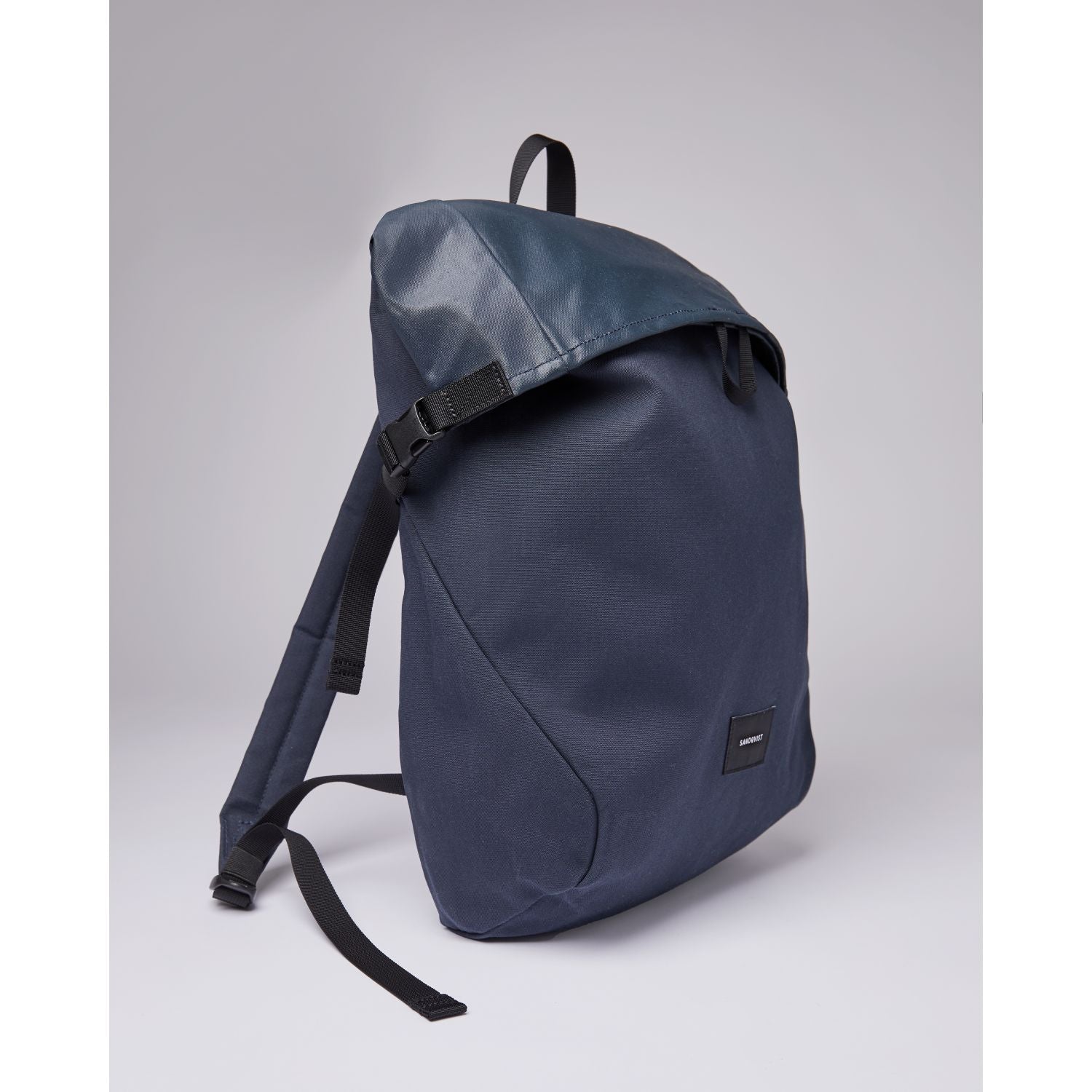 Sandqvist Alfred Backpack - Navy W/ Black Webbing