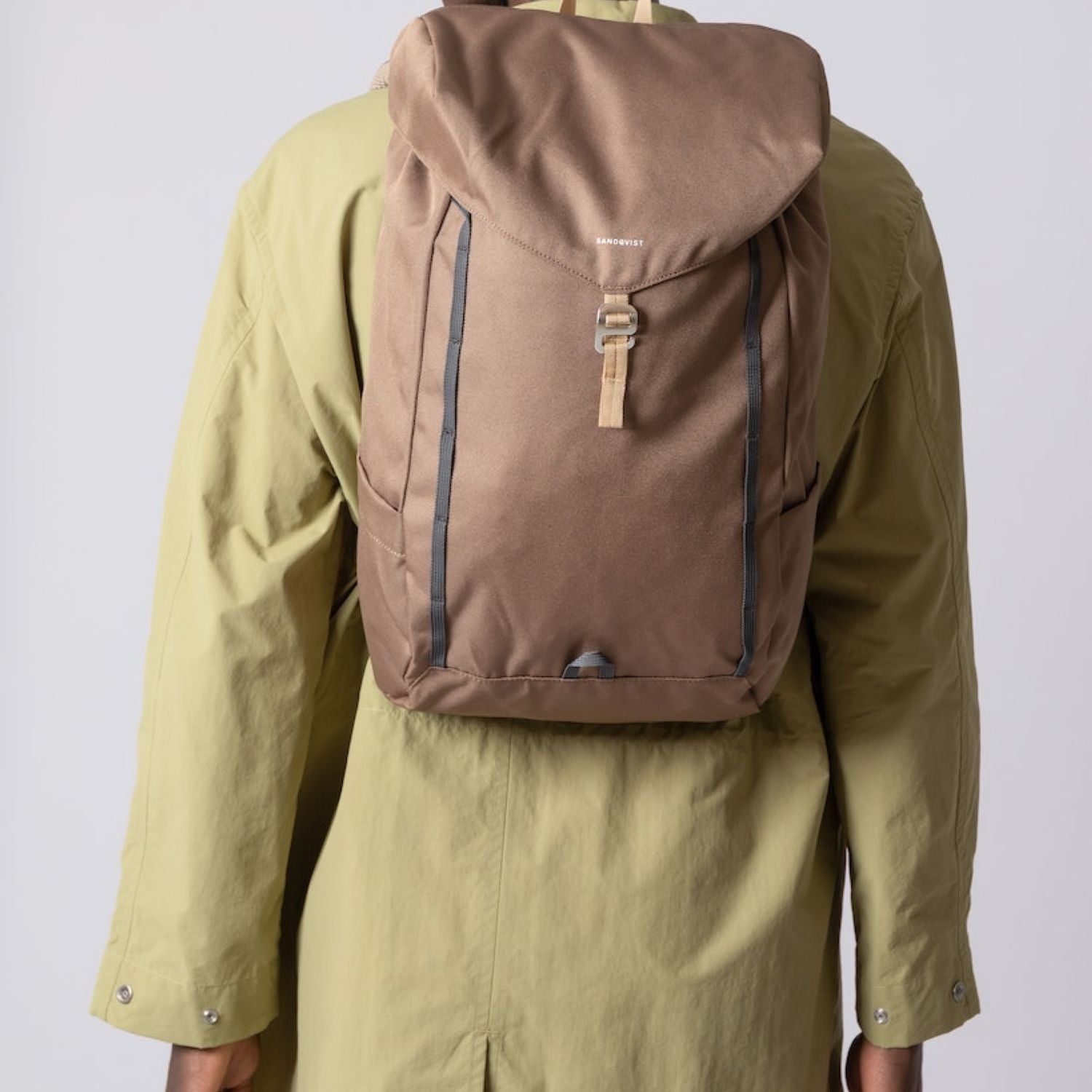 Sandqvist Arvid Backpack - Brown