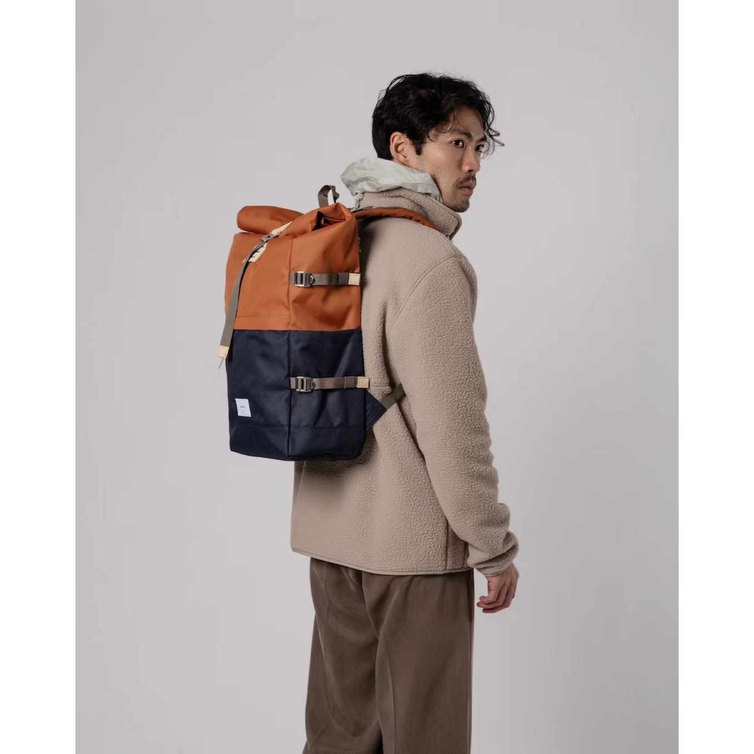 Sandqvist Bernt Backpack - Multi Fox Red
