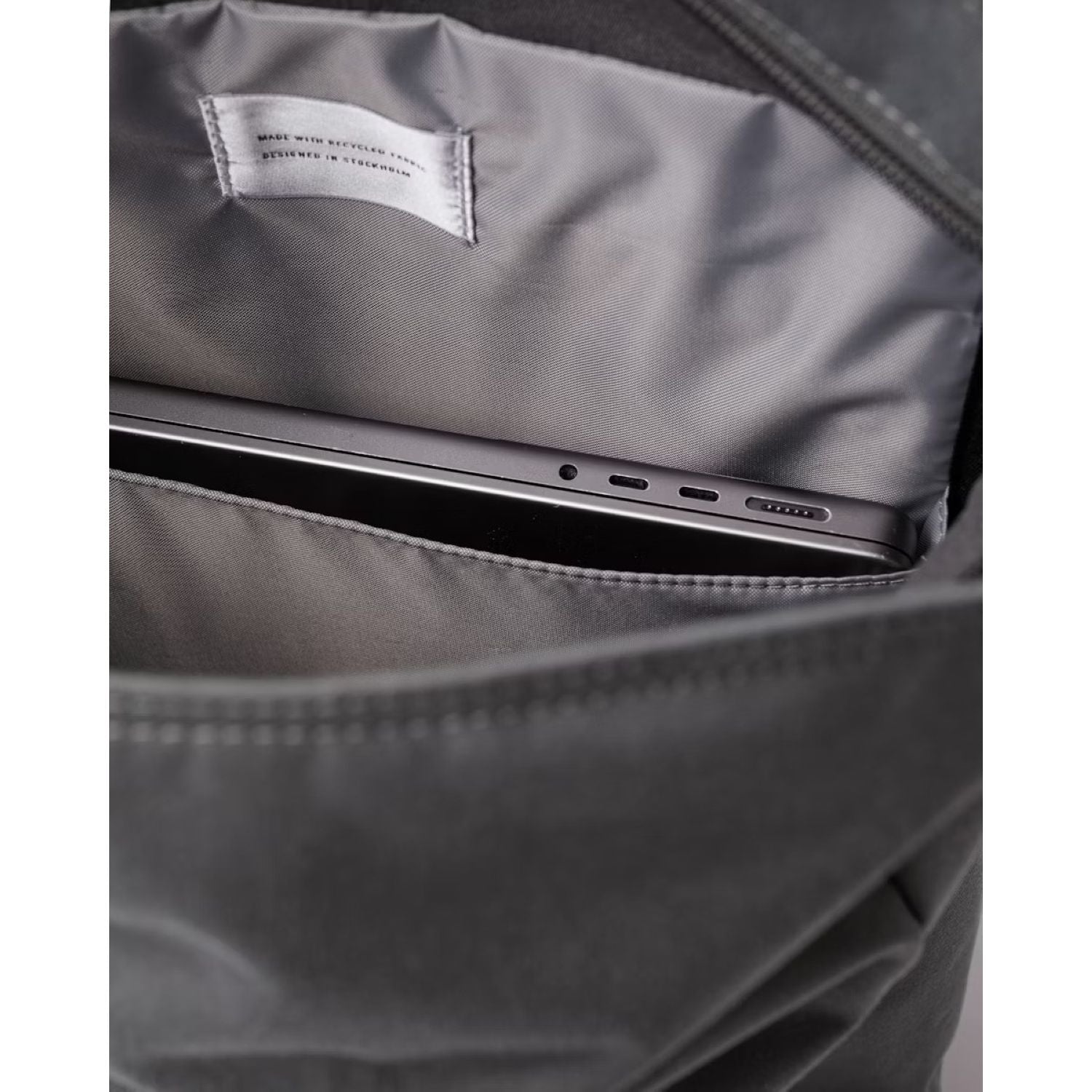 Sandqvist Dante Backpack - Stone Grey W/ Natural Leather