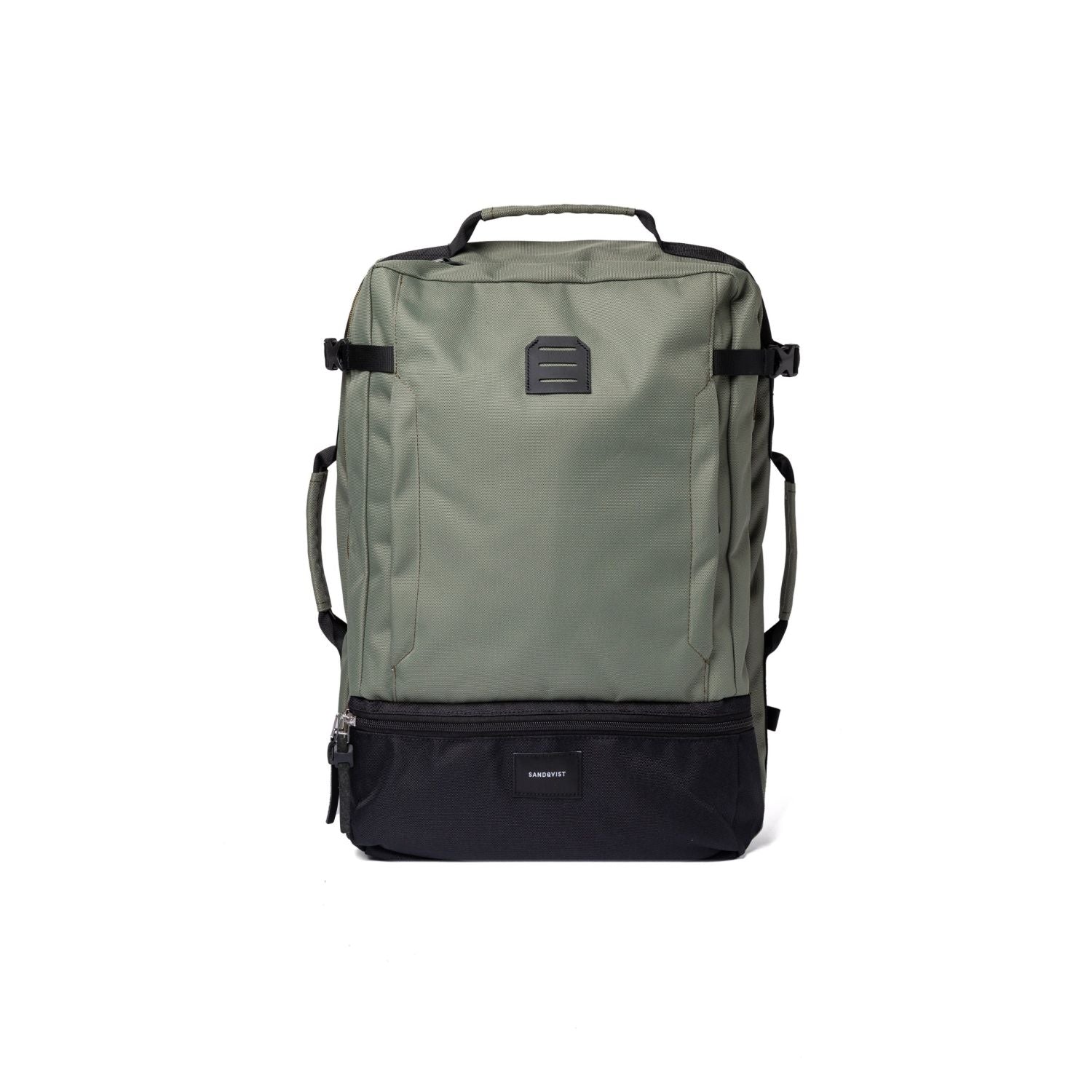 Sandqvist Otis Backpack - Multi Clover Green