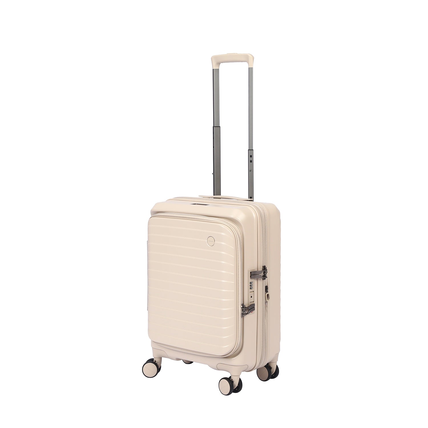 CROSSING INVI 20" Carry On Expandable Luggage With Front & Middle Access V3 - Sandwhite