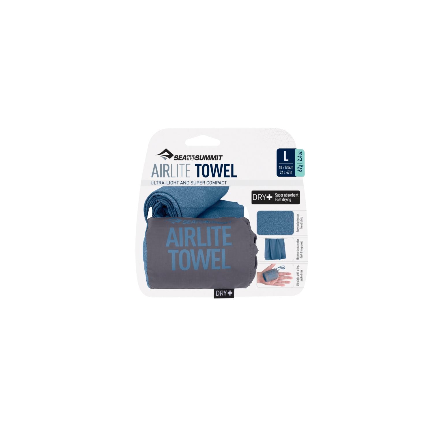 Sea To Summit Airlite Towel Large (Moonlight)