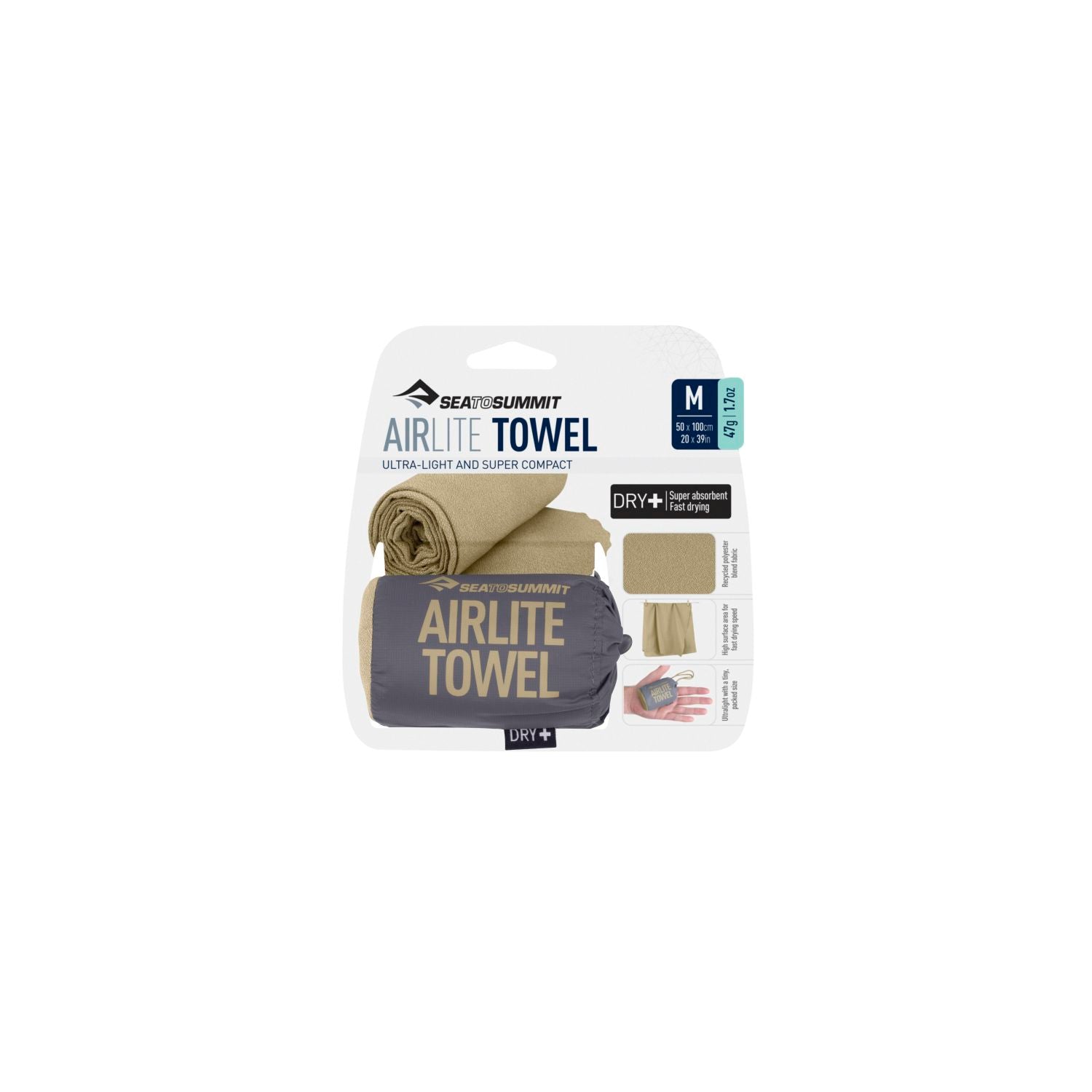 Sea To Summit Airlite Towel Medium (Desert)