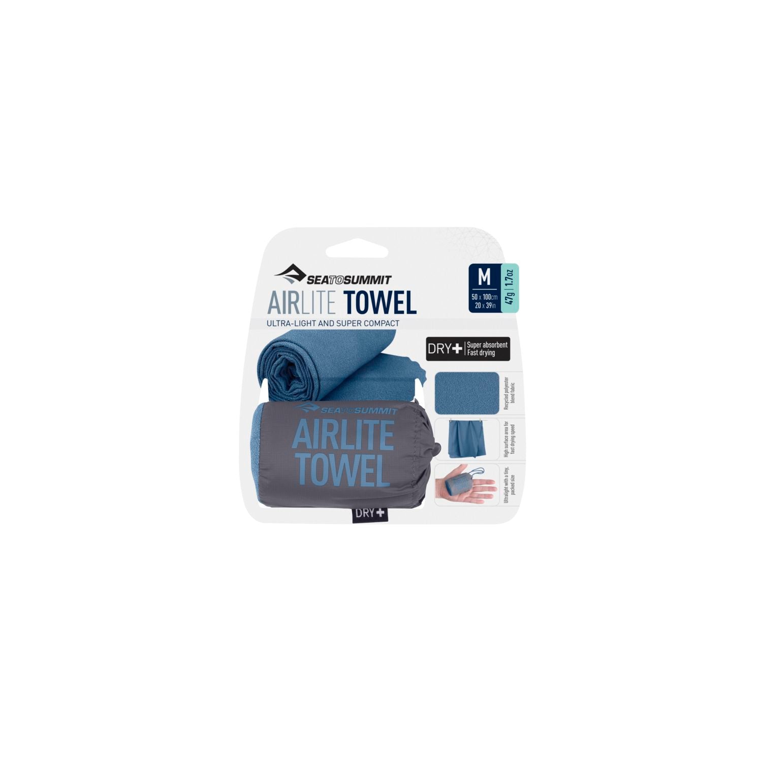 Sea To Summit Airlite Towel Medium (Moonlight)