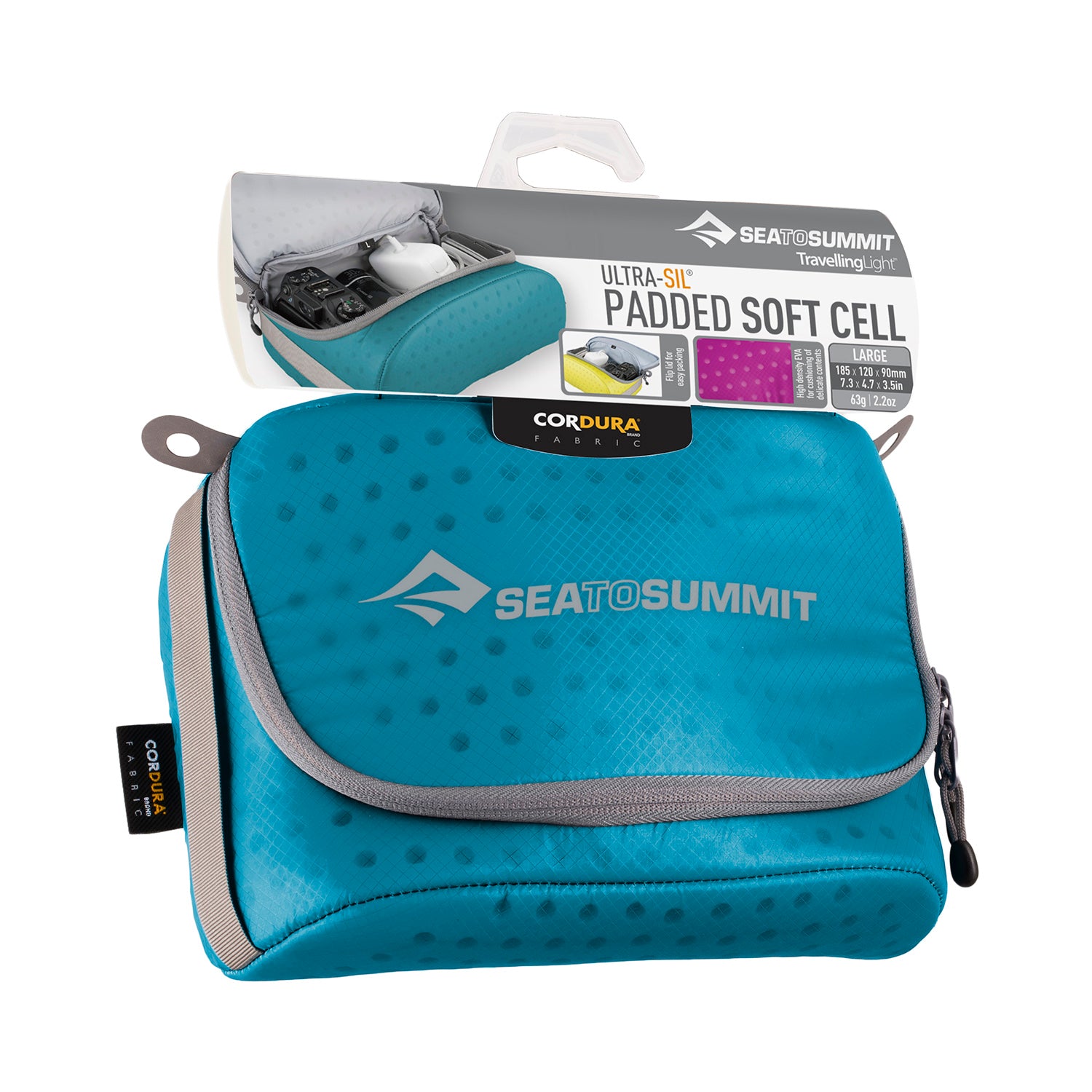 Sea To Summit Padded Soft Cell-L (Blue/Grey)