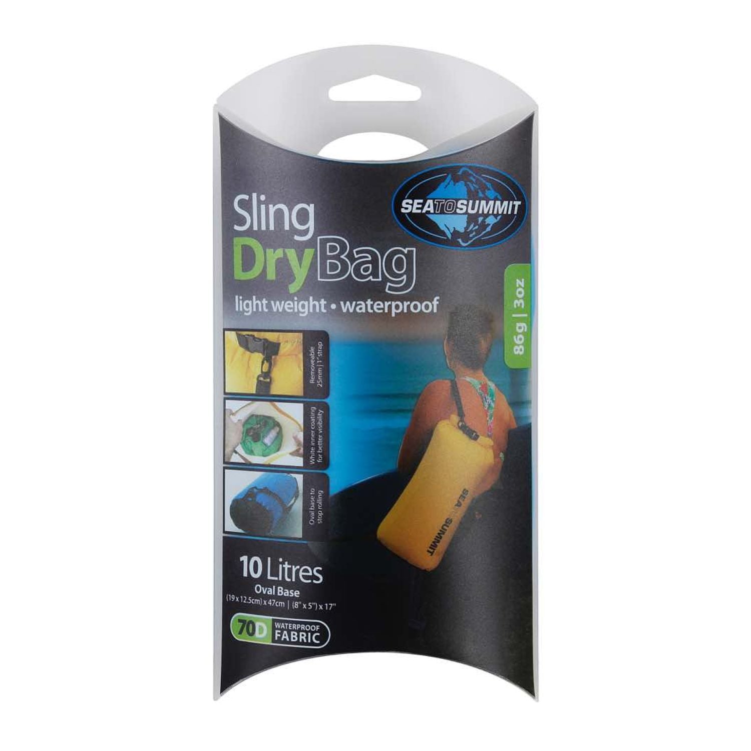 Sea To Summit Sling Dry Bag 10 Litre (Yellow)