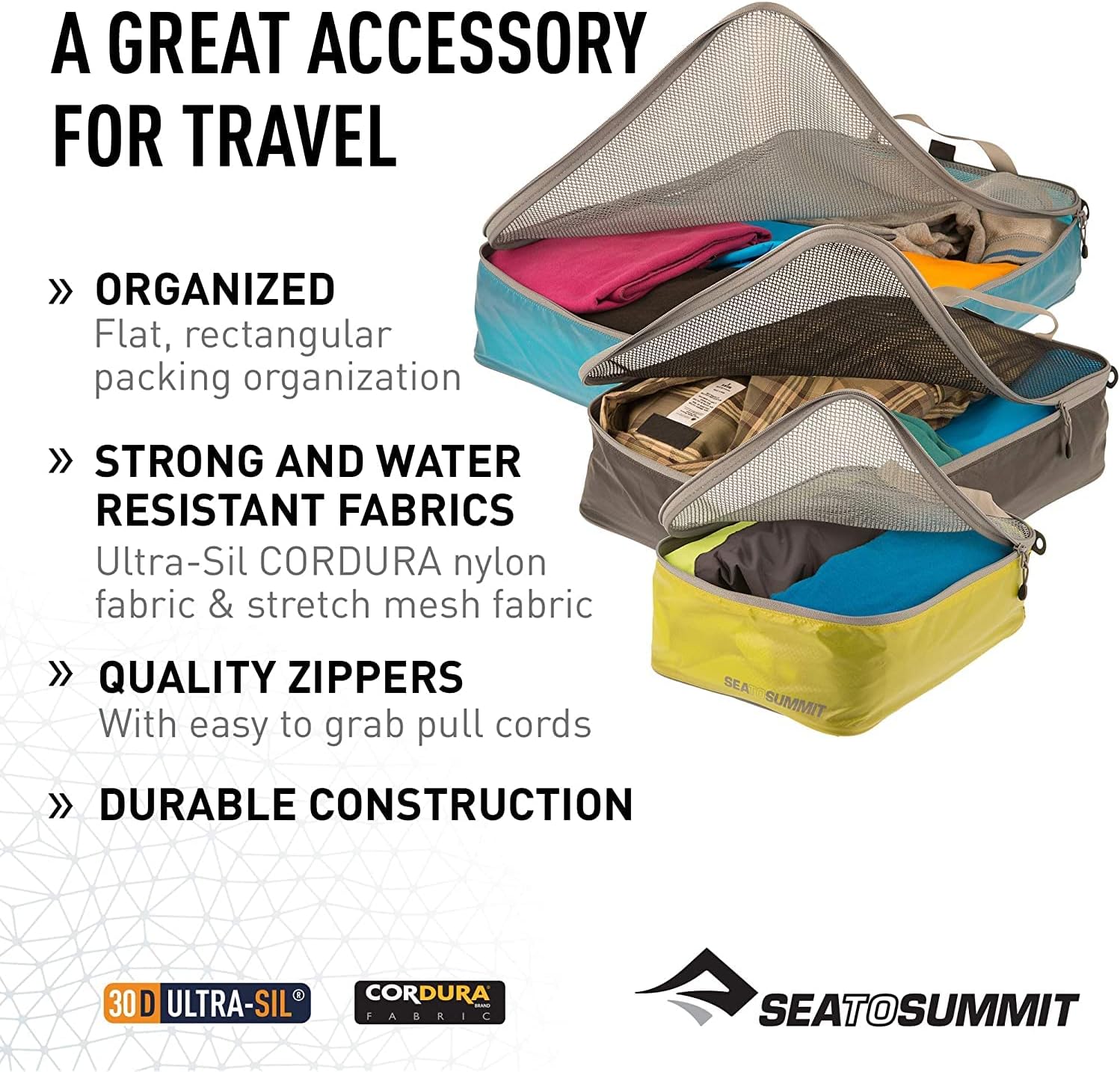 Sea To Summit Ultra-Sil Garment Mesh Bag Large (Blue Atoll)