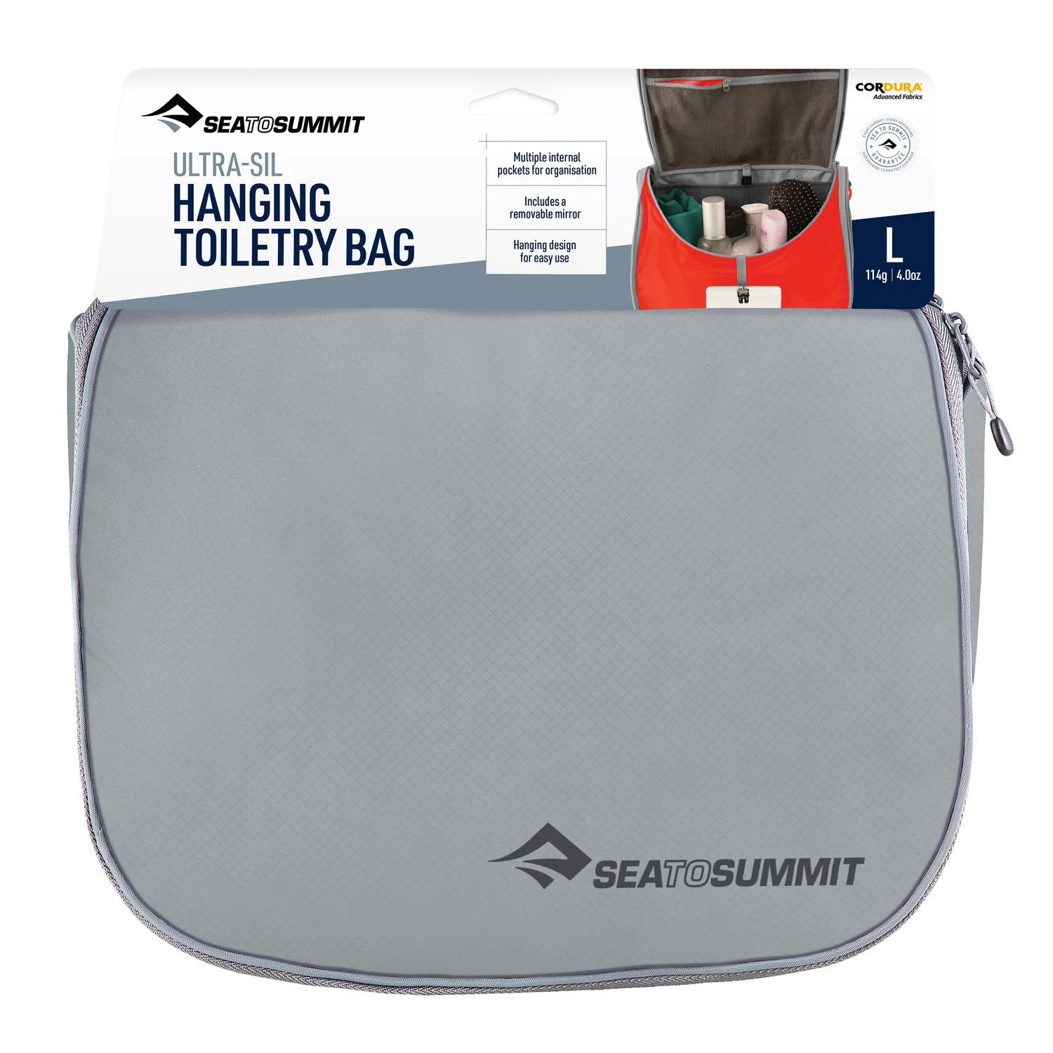 Sea To Summit Ultra-Sil Hanging Toiletry Bag Large (High Rise)