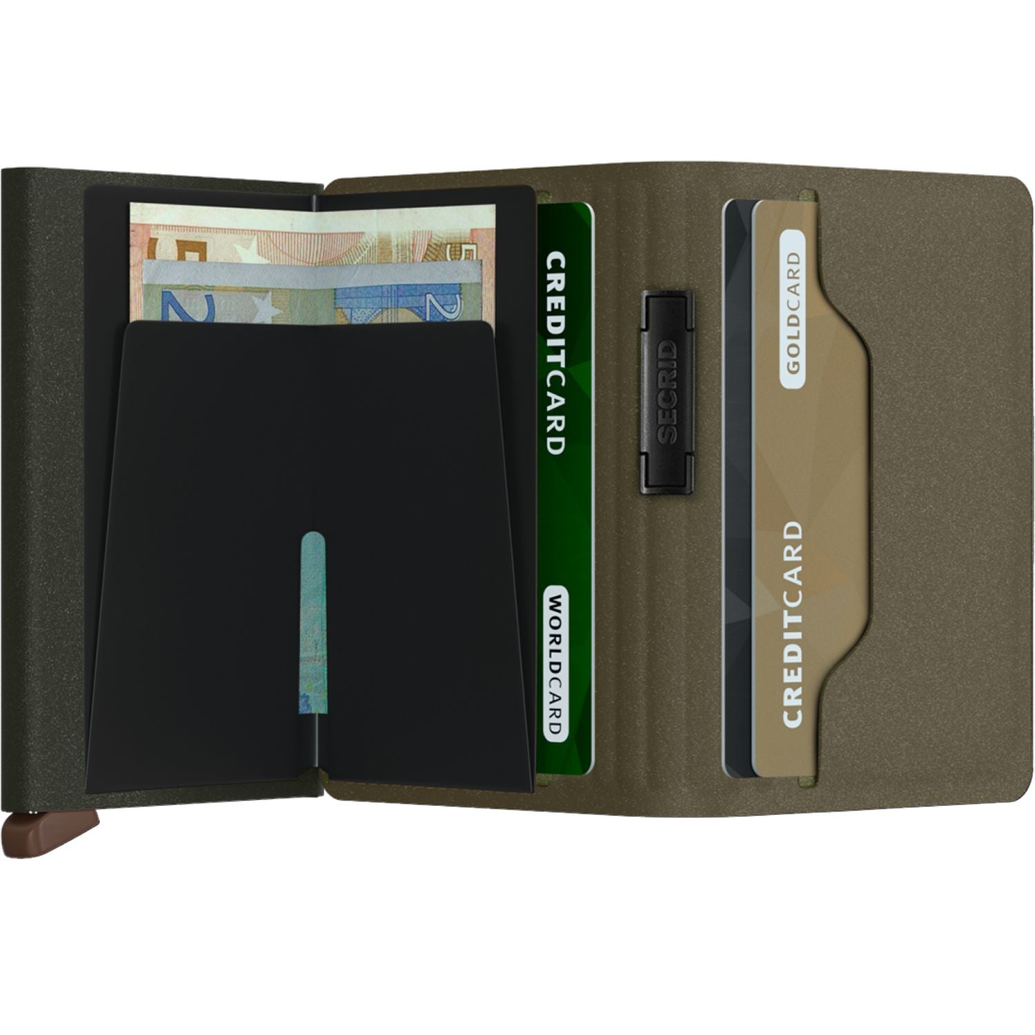 Secrid Bandwallet - Liba Green Orange