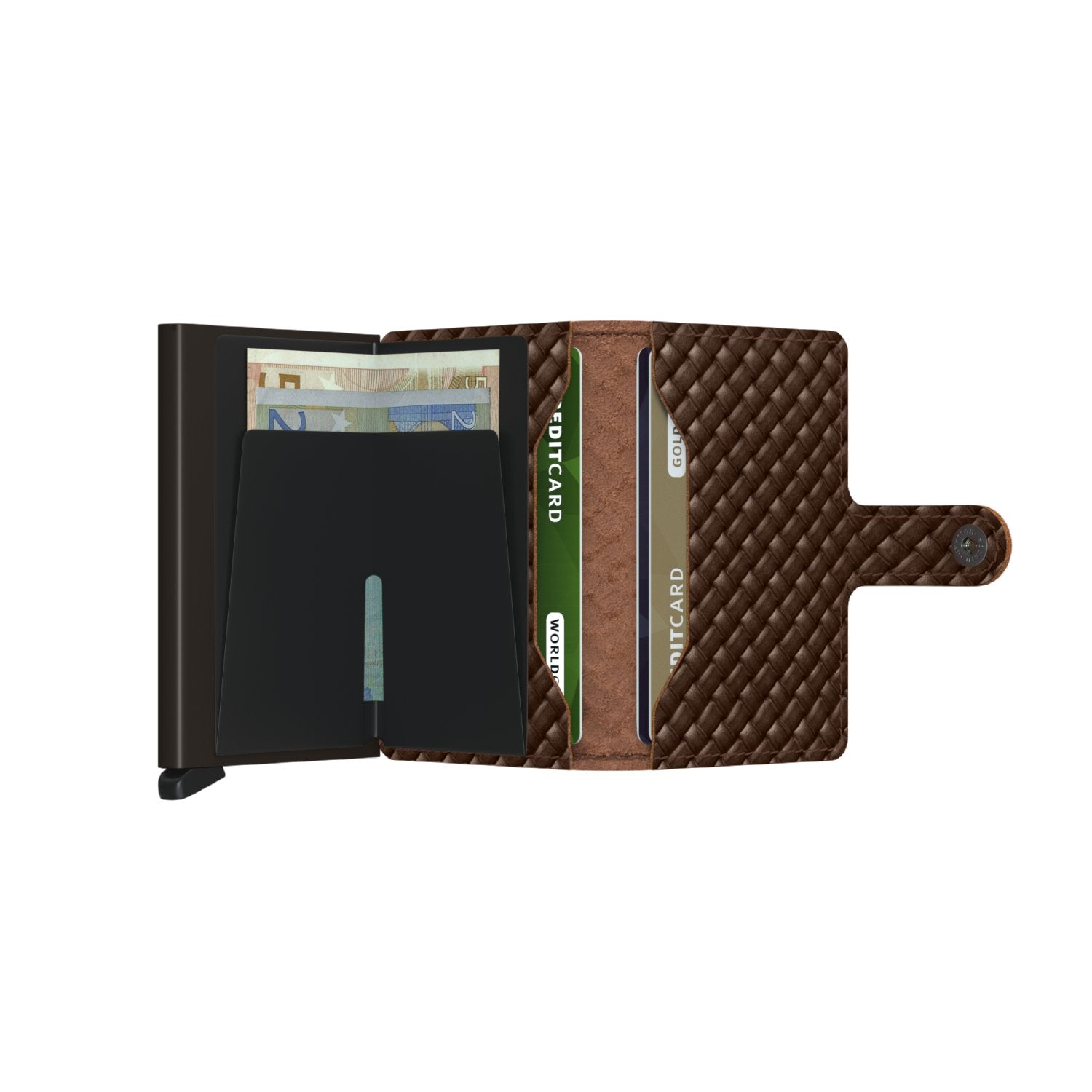 Secrid Miniwallet - Basket Brown