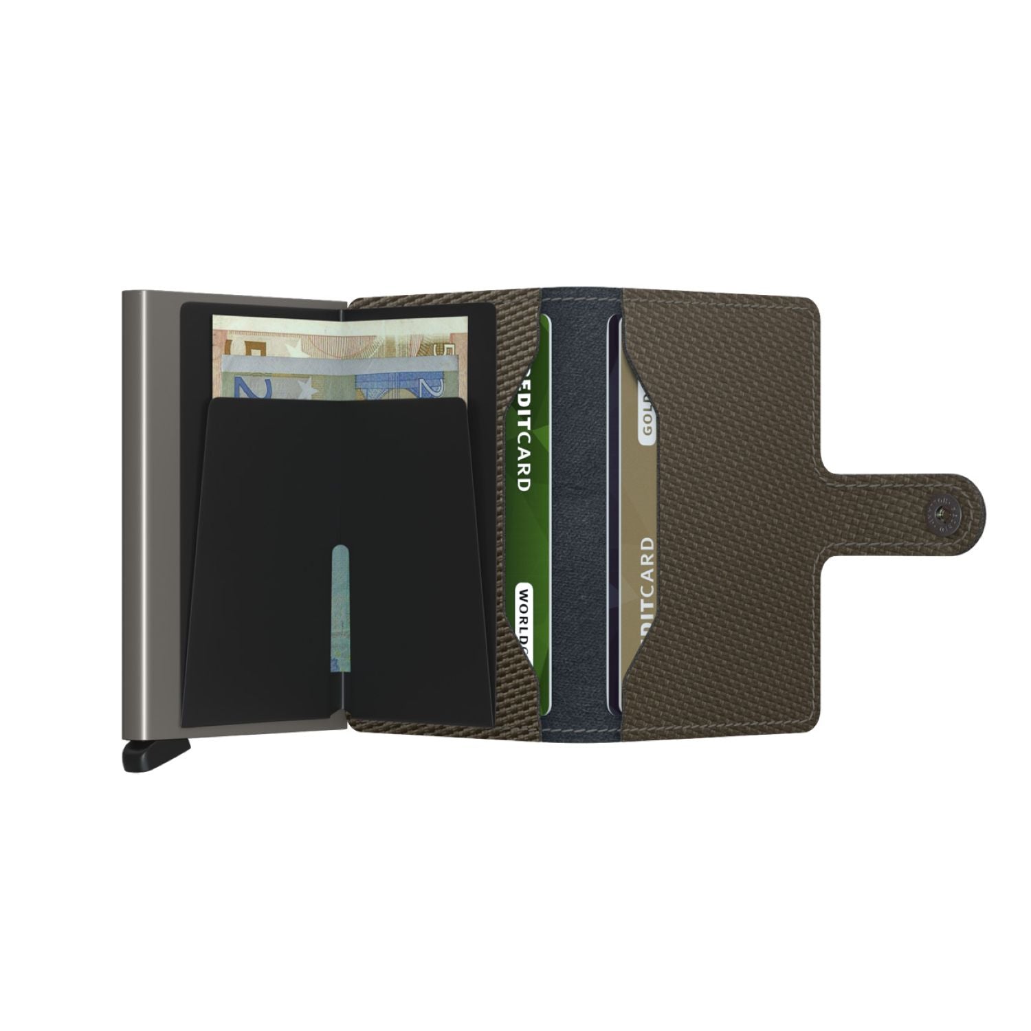 Secrid Miniwallet - Carbon Khaki