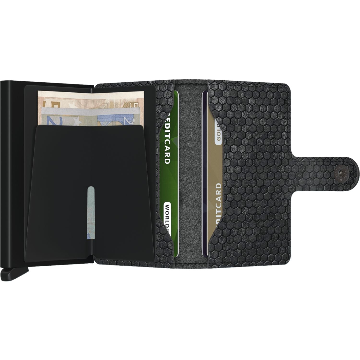 Secrid Miniwallet Hexagon Black