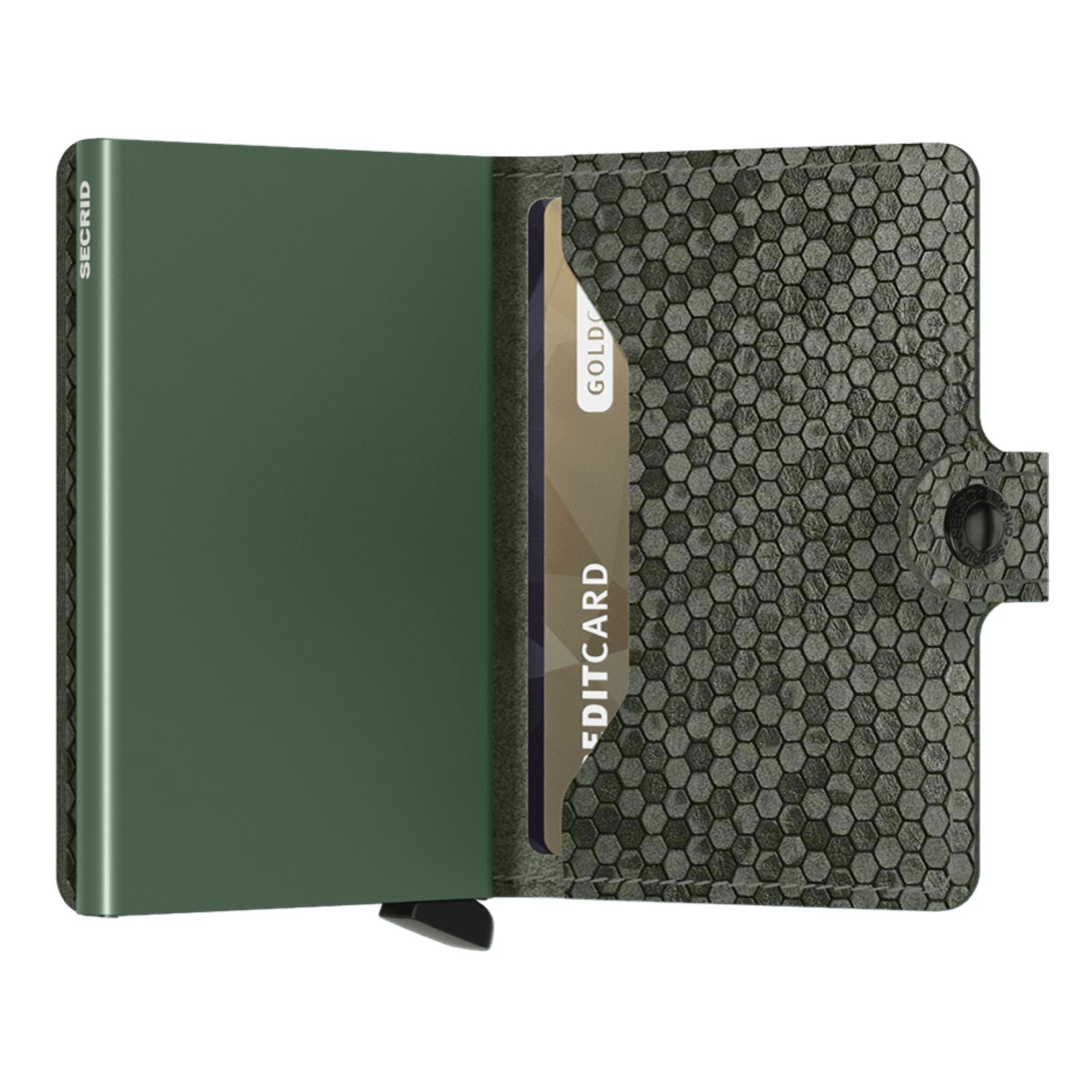 Secrid Miniwallet Hexagon Green