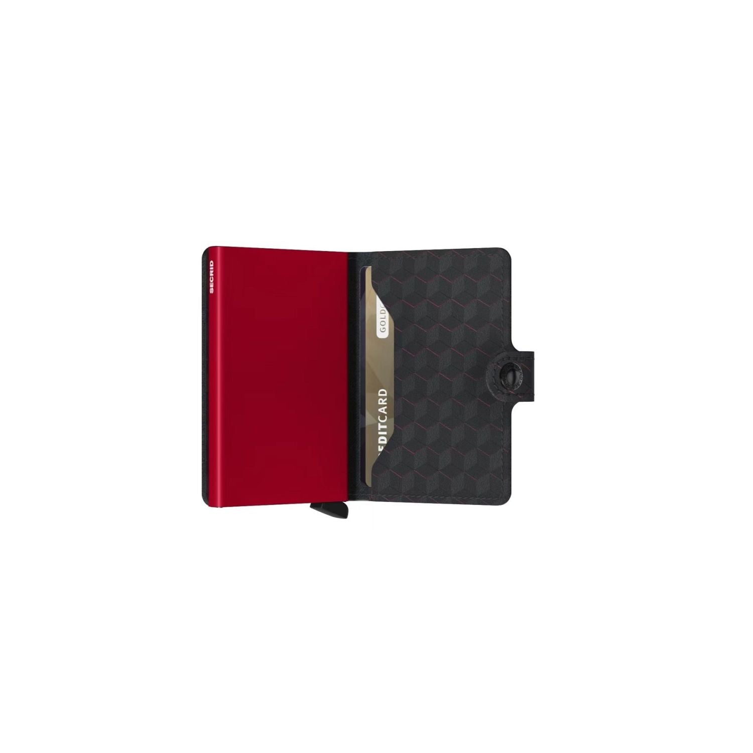 Secrid Miniwallet - Optical Black-Red