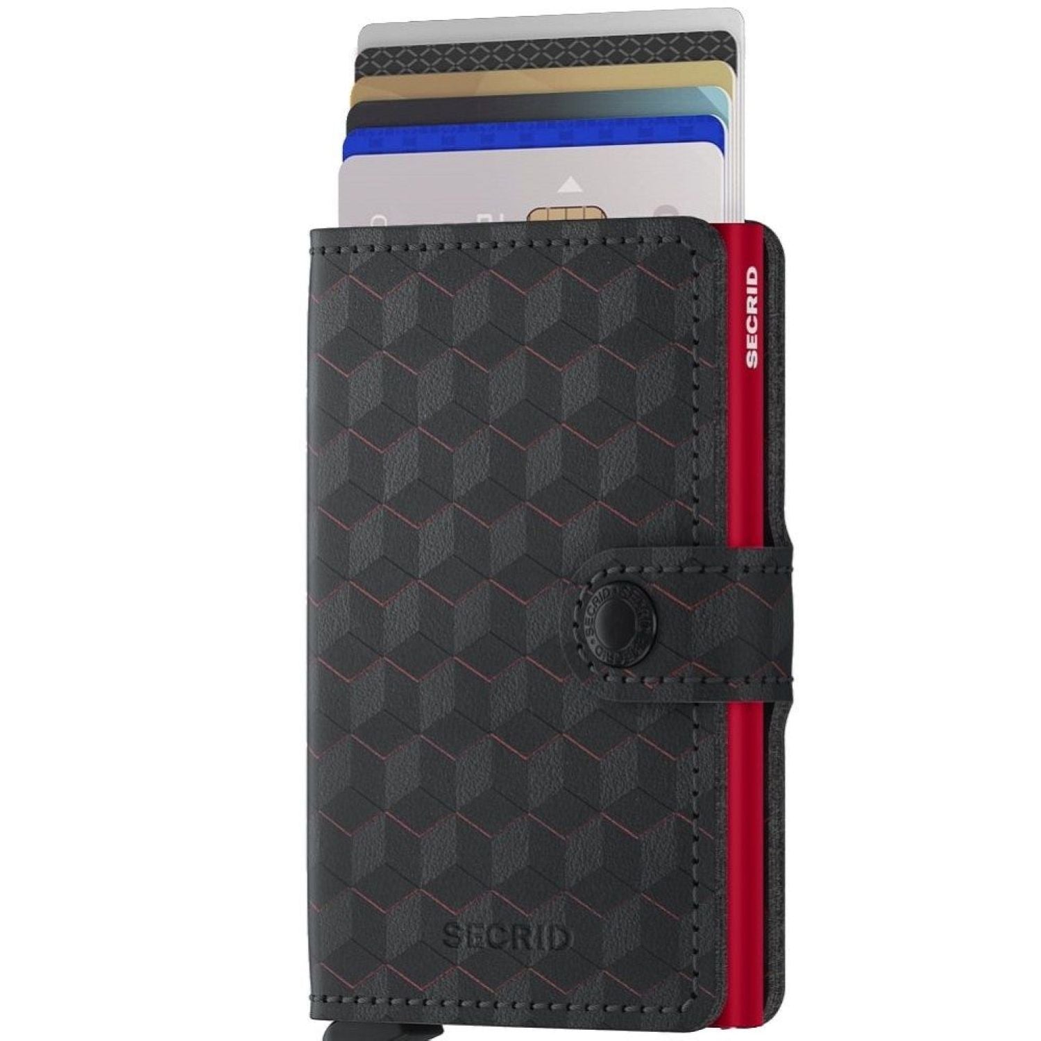 Secrid Miniwallet - Optical Black-Red