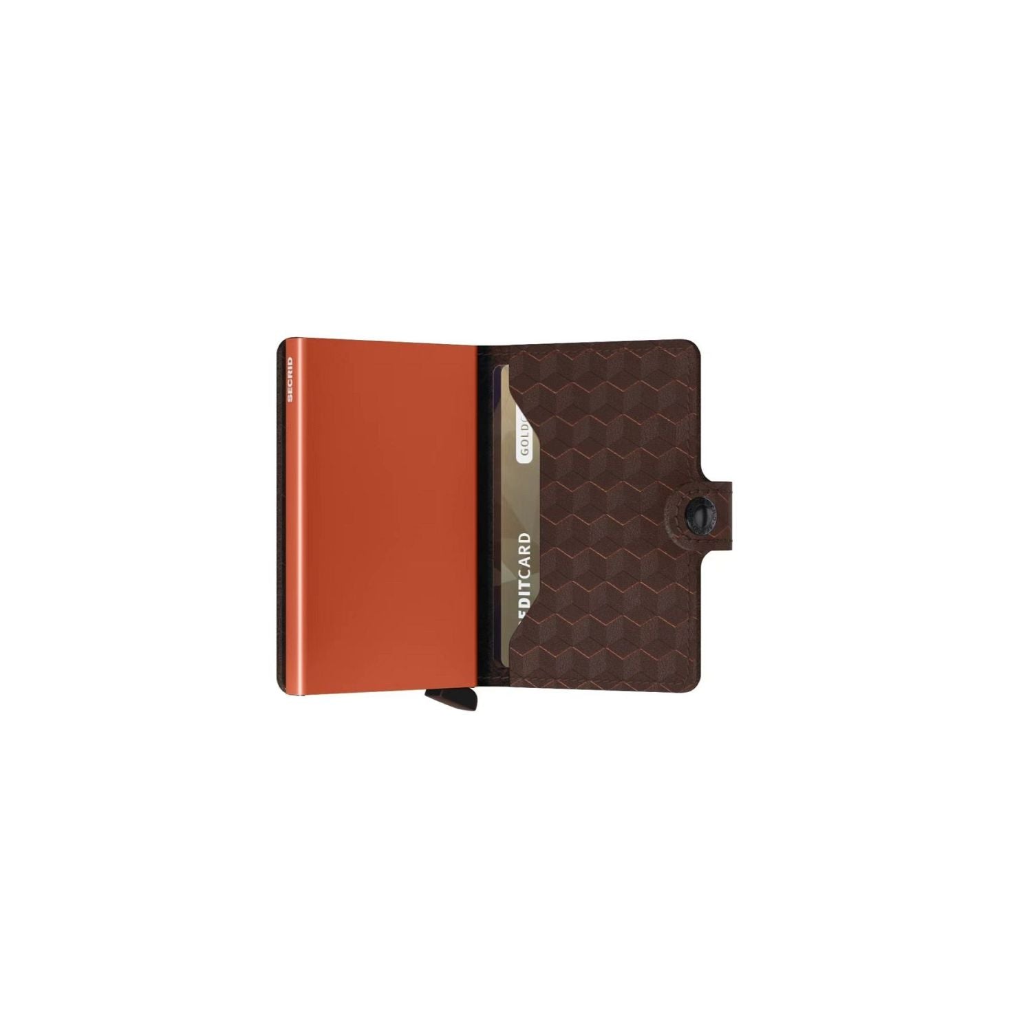 Secrid Miniwallet - Optical Brown-Orange
