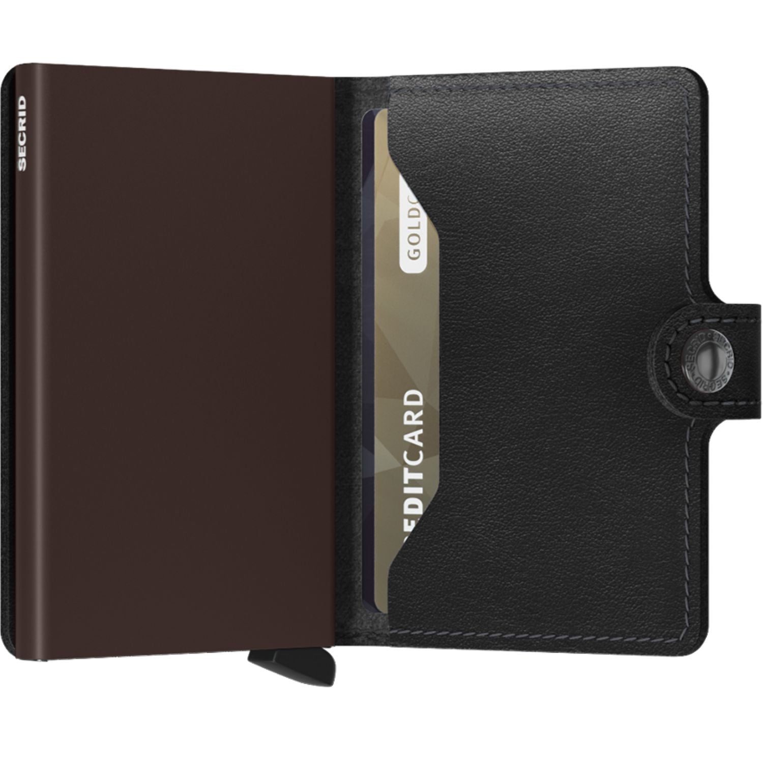 Secrid Miniwallet - Original Black Brown
