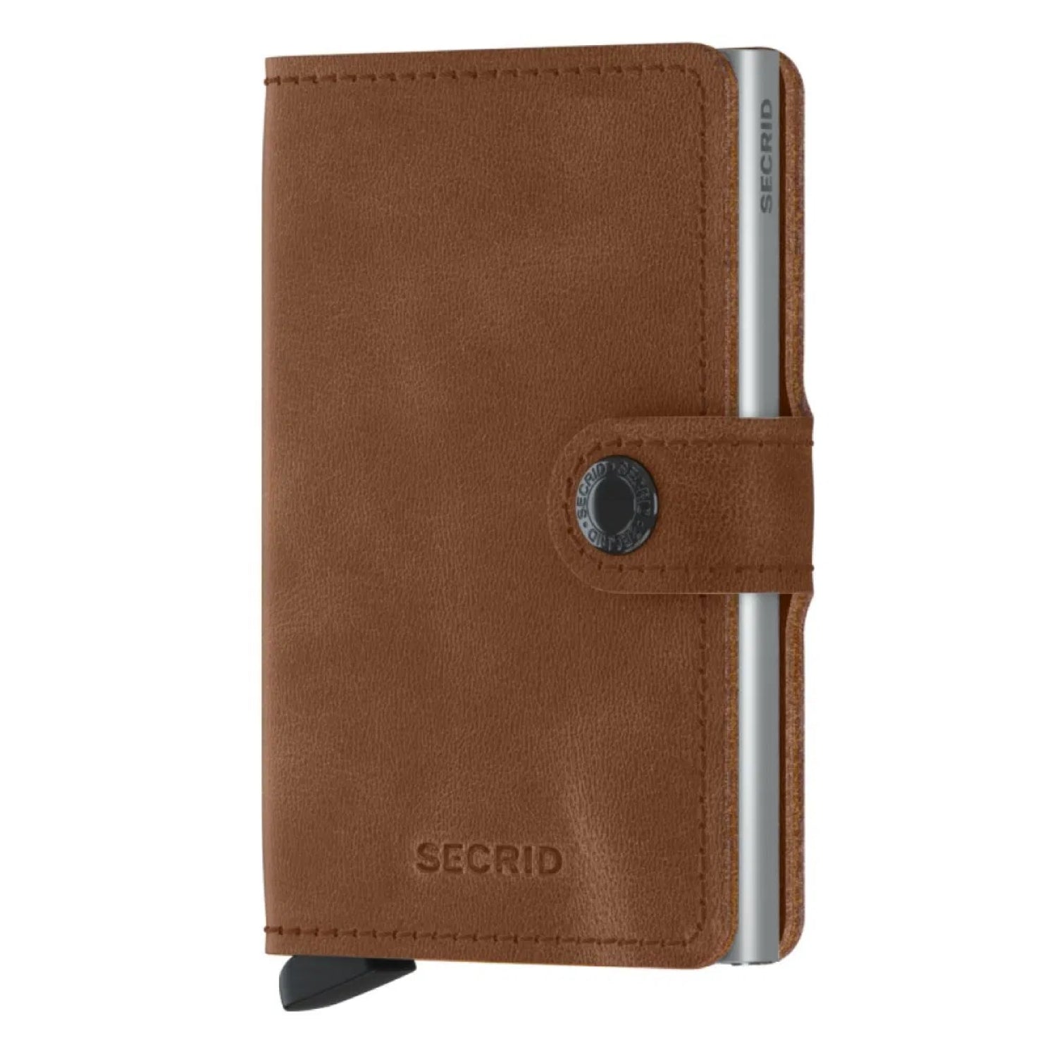 Secrid Miniwallet - Vintage Cognac-Silver
