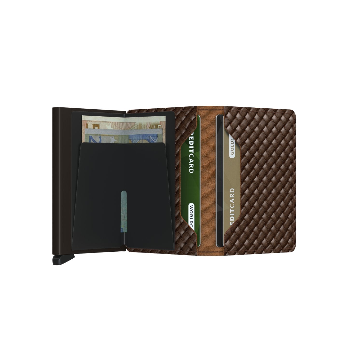Secrid Slimwallet - Basket Brown