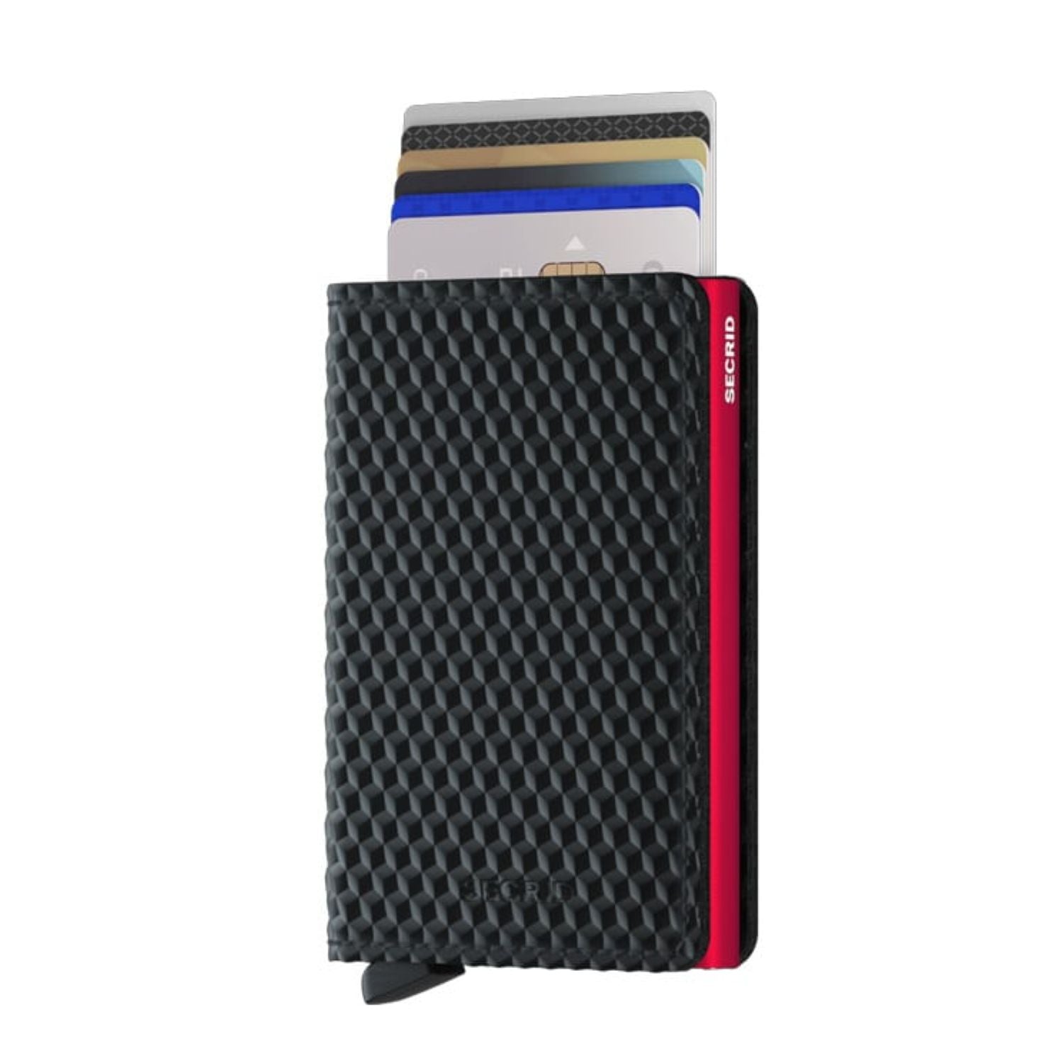 Secrid Slimwallet - Cubic Black-Red