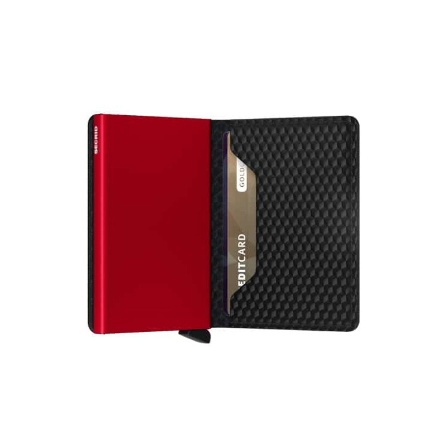 Secrid Slimwallet - Cubic Black-Red