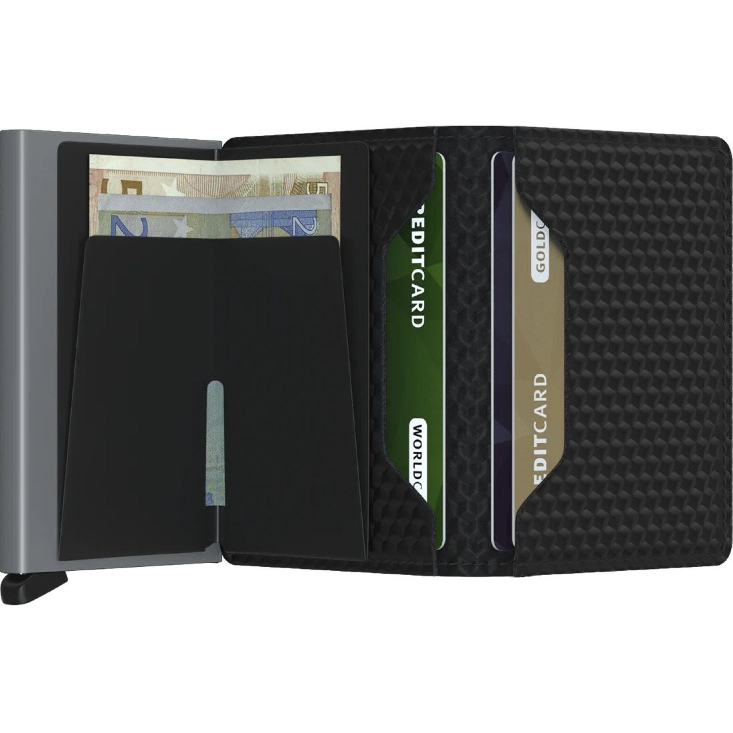 Secrid Slimwallet - Cubic Black-Titanium