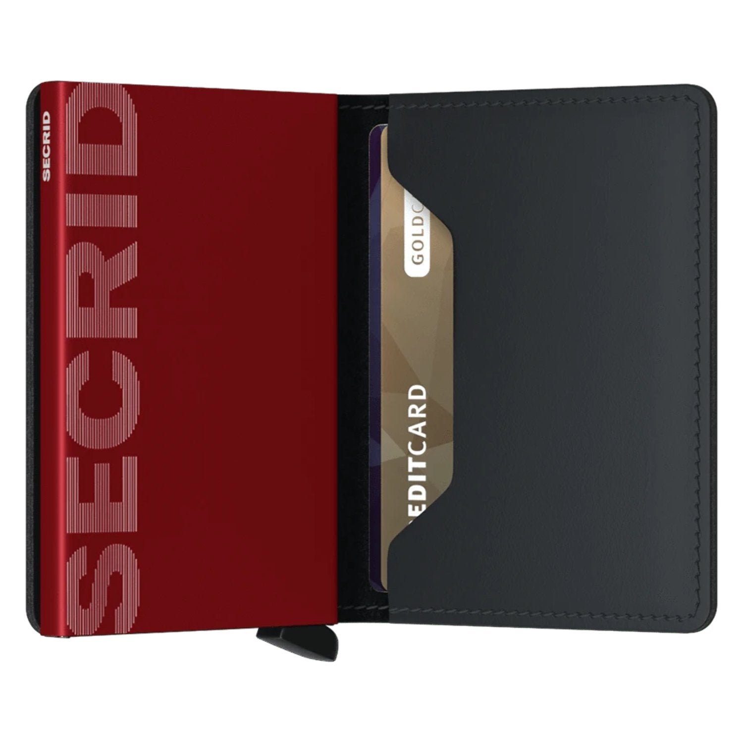 Secrid Slimwallet - Matte Black Red
