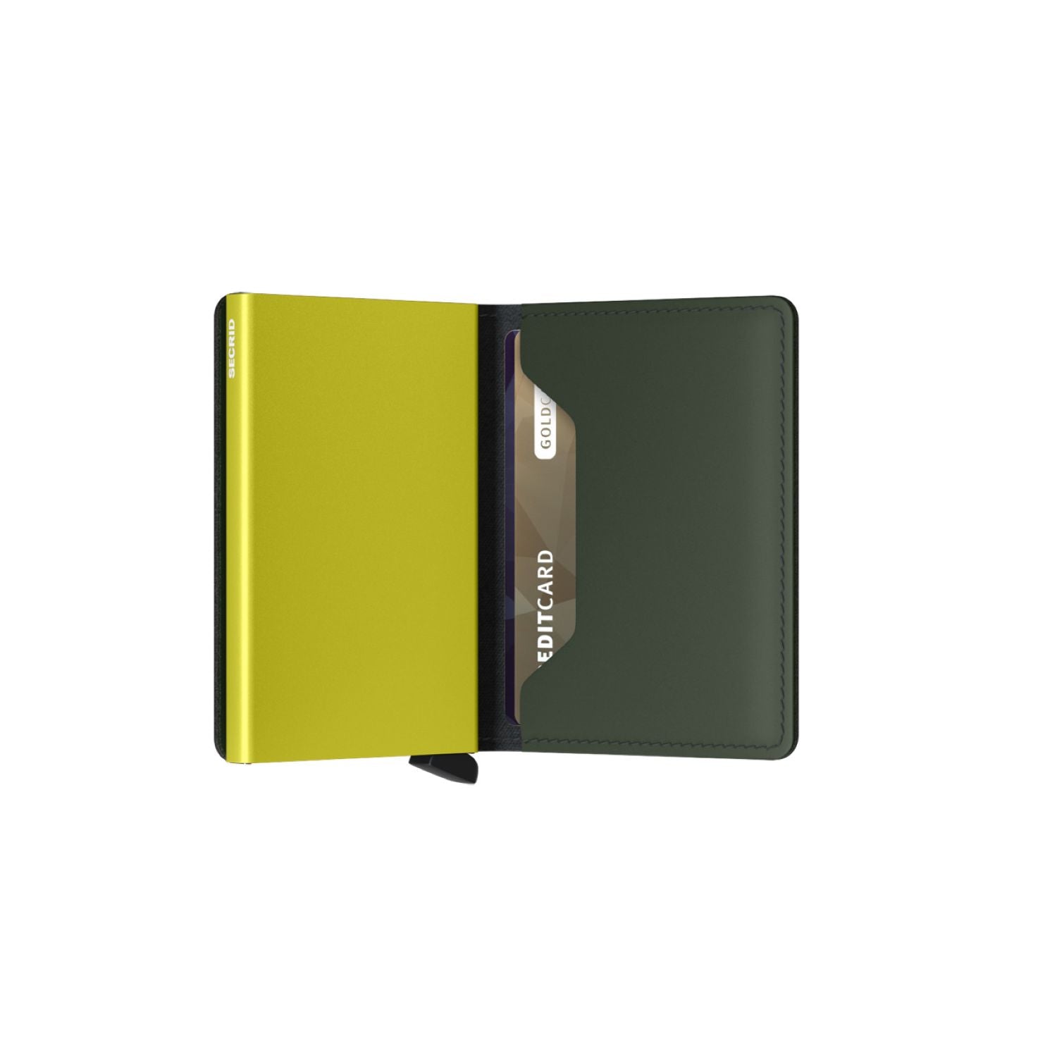 Secrid Slimwallet - Matte Green & Lime