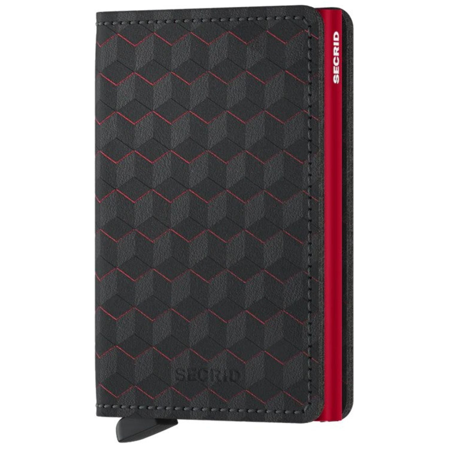 Secrid Slimwallet - Optical Black-Red