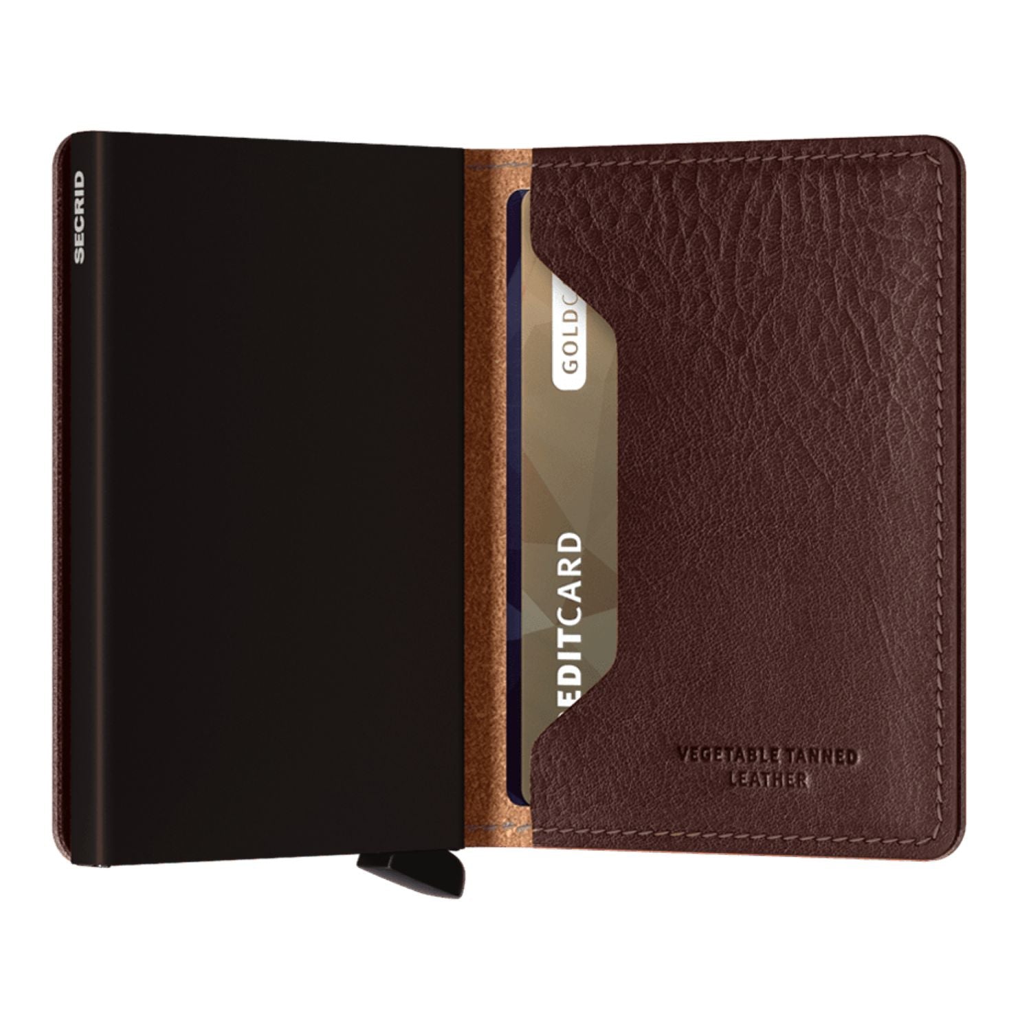 Secrid Slimwallet Veg Espresso Down
