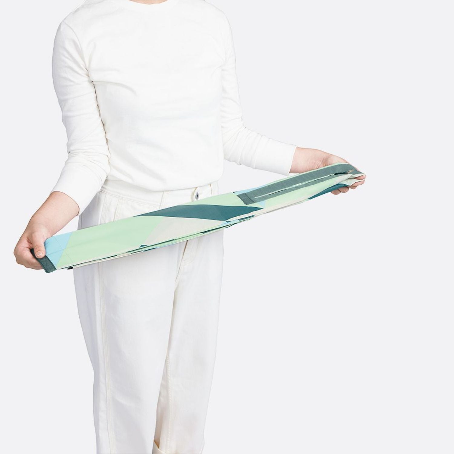 Shupatto Foldable Tote Drop (L) - Sea Glass