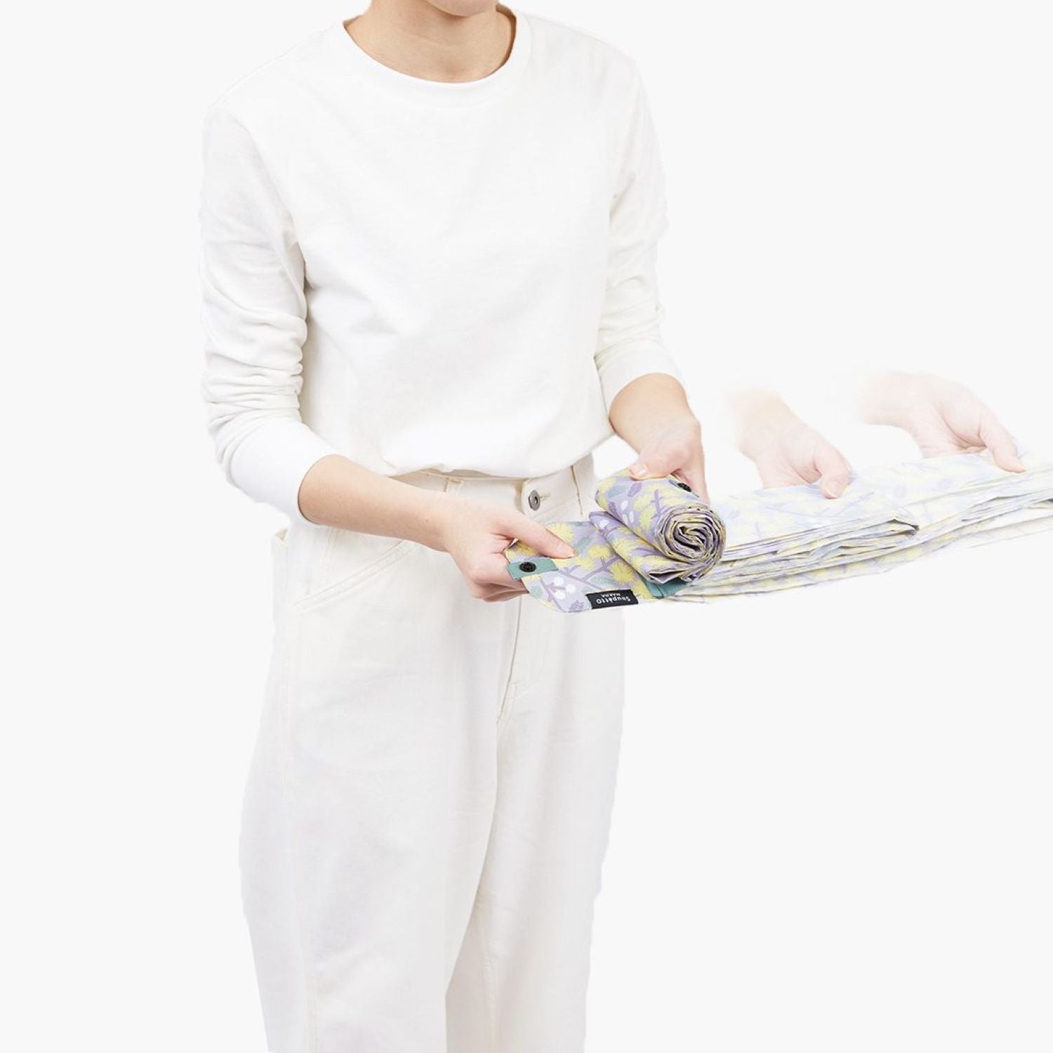 Shupatto Foldable Tote (L) - Hana