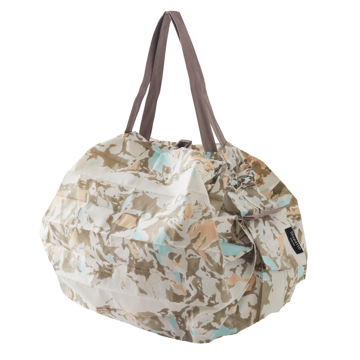 Shupatto X Far North Recycled Tote (M) - Snowy Peaks