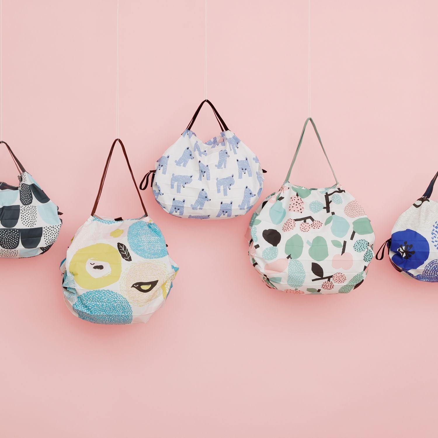 Shupatto X Kauniste Foldable Tote (S) - Yoga Bear