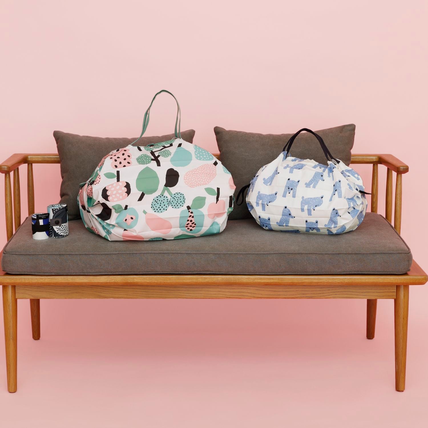 Shupatto X Kauniste Foldable Tote (S) - Yoga Bear