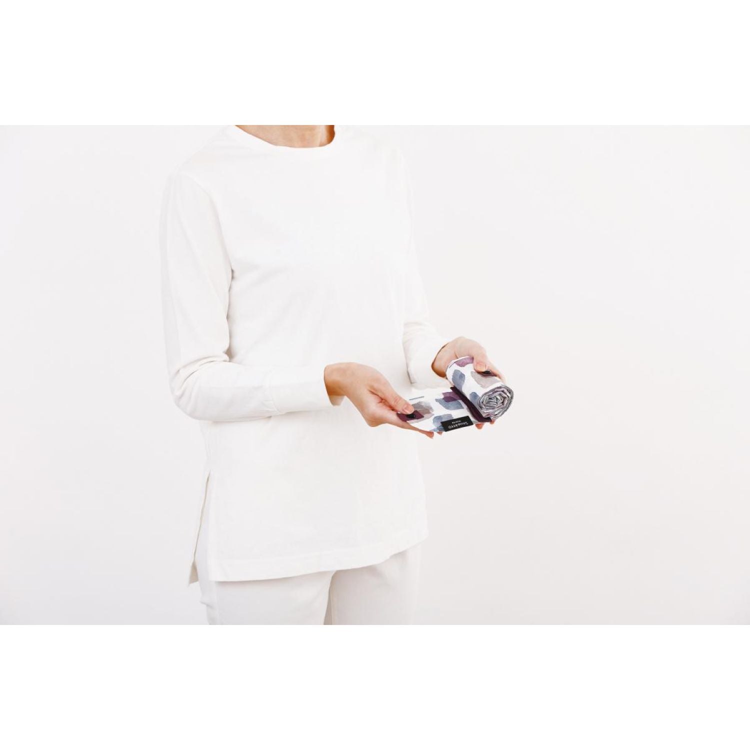 Shupatto X Travel Nostalgia Foldable Tote (M) - Sea Pebbles