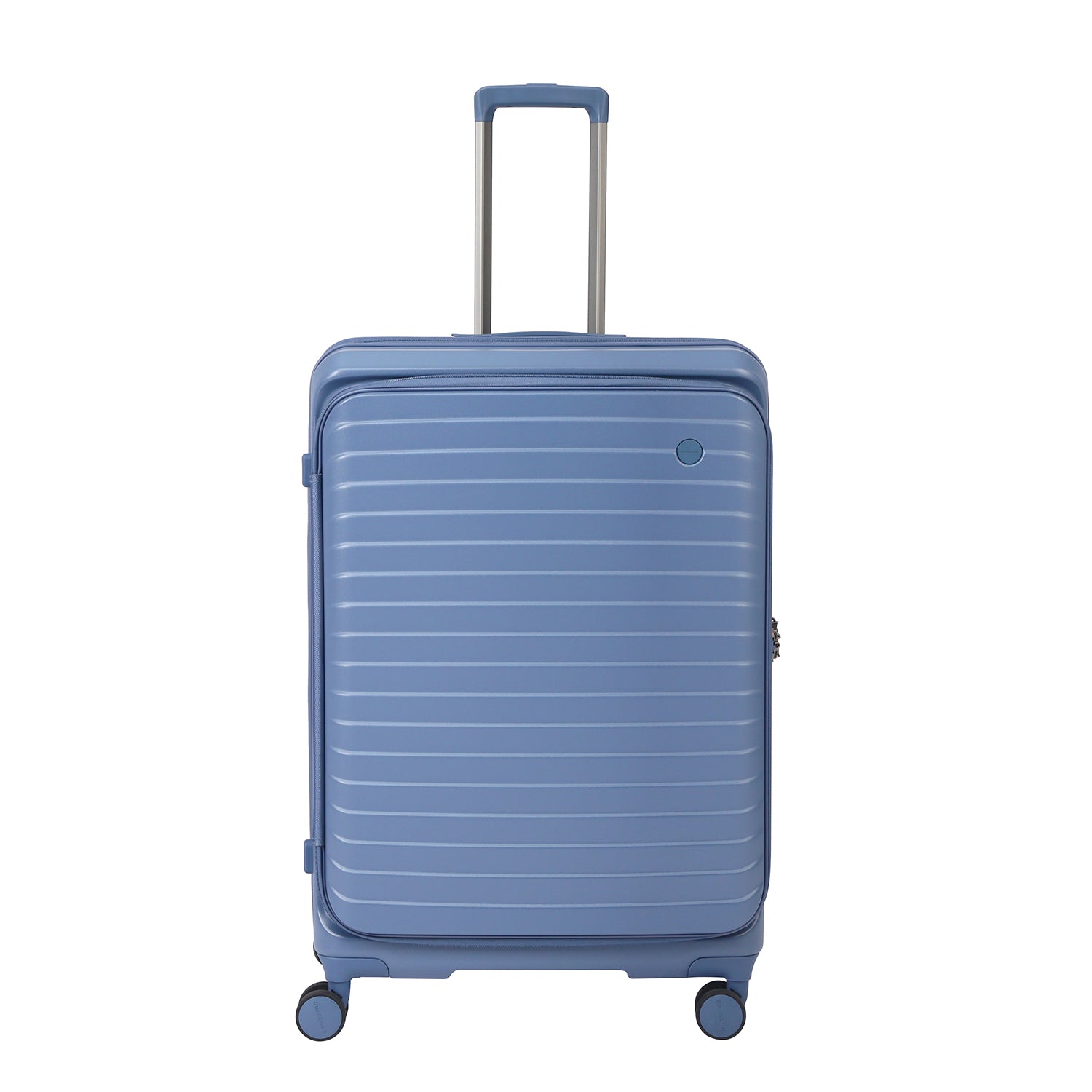 CROSSING INVI 30" Large Expandable Luggage With Front & Middle Access V3 - Smoke Blue