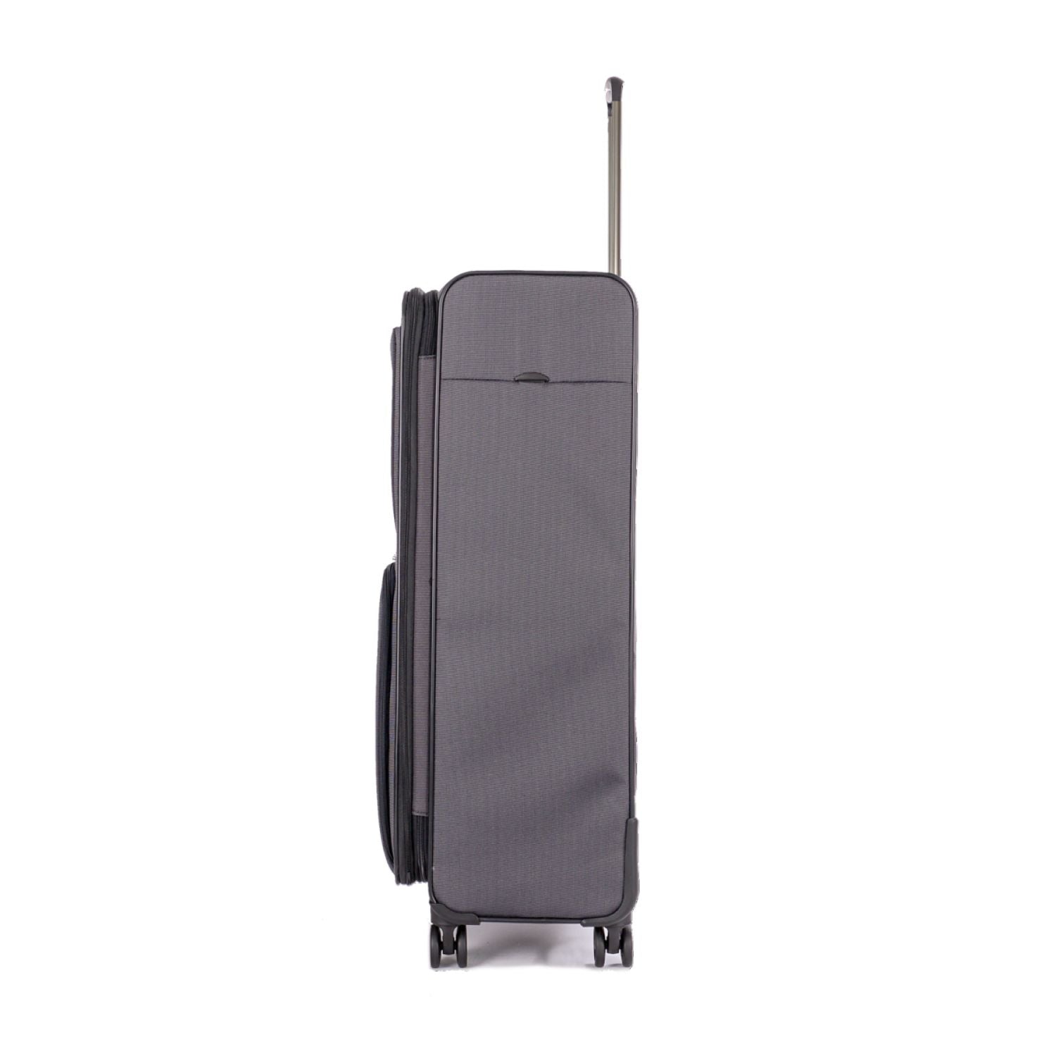 Stratic Bendigo Light + Suitcase L With Front Access Opening - Black