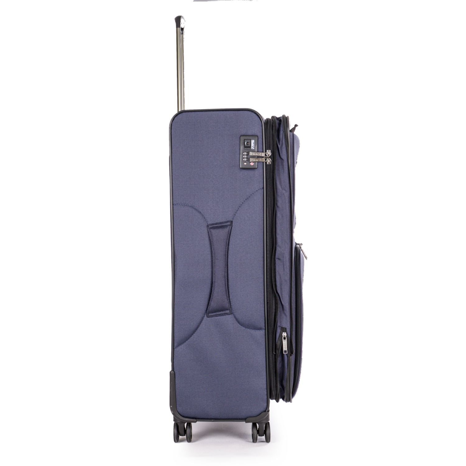 Stratic Bendigo Light + Suitcase L With Front Access Opening - Navy