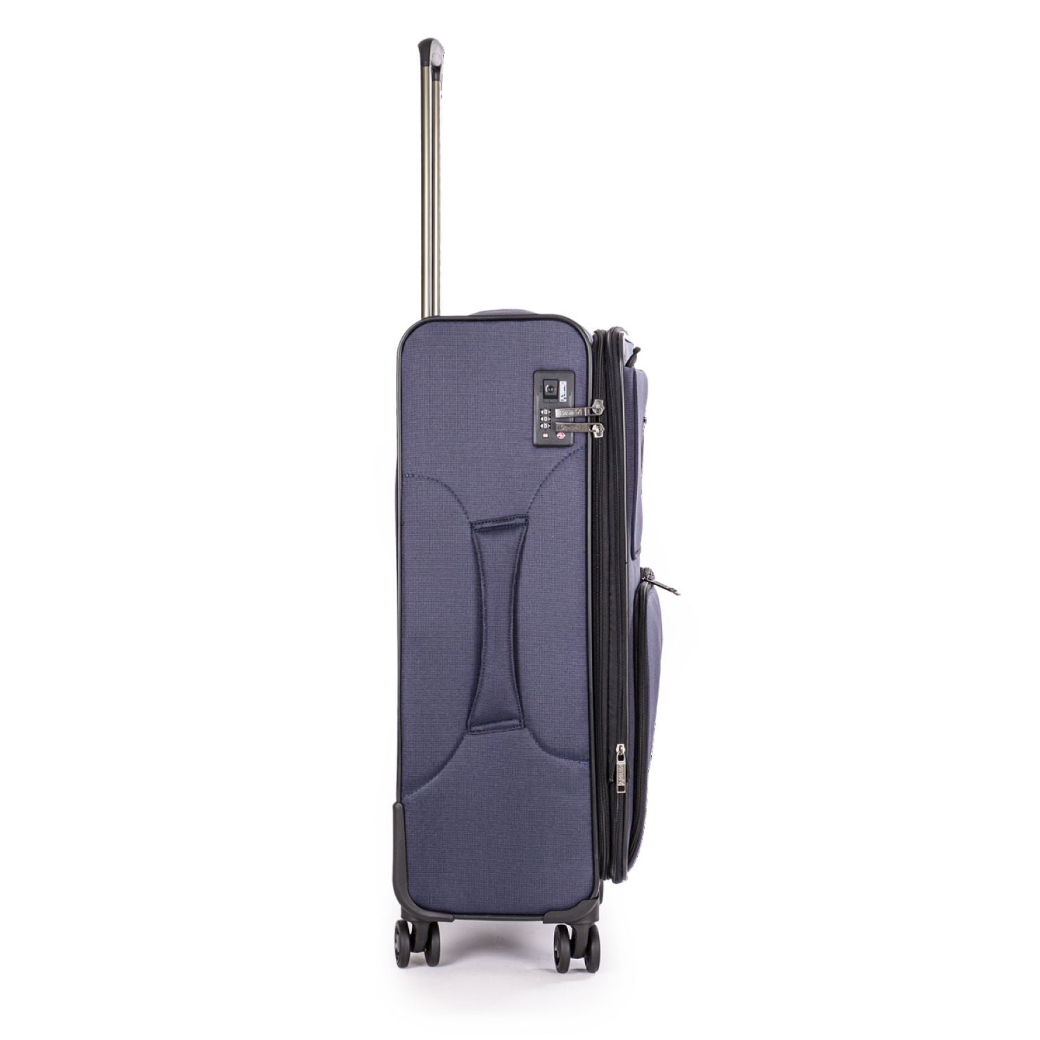 Stratic Bendigo Light + Suitcase M With Front Access Opening - Navy