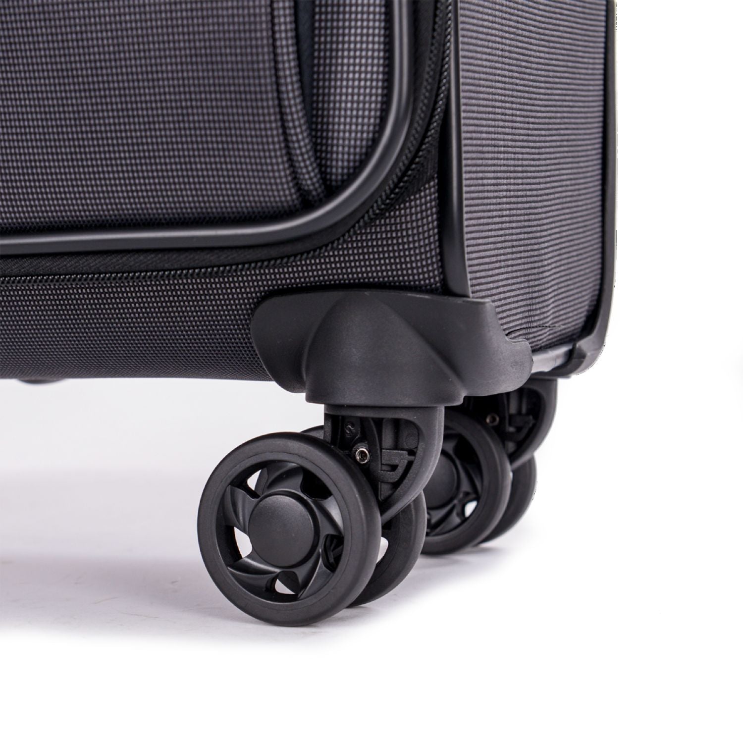 Stratic Bendigo Light + Suitcase S With Front Access Opening - Black