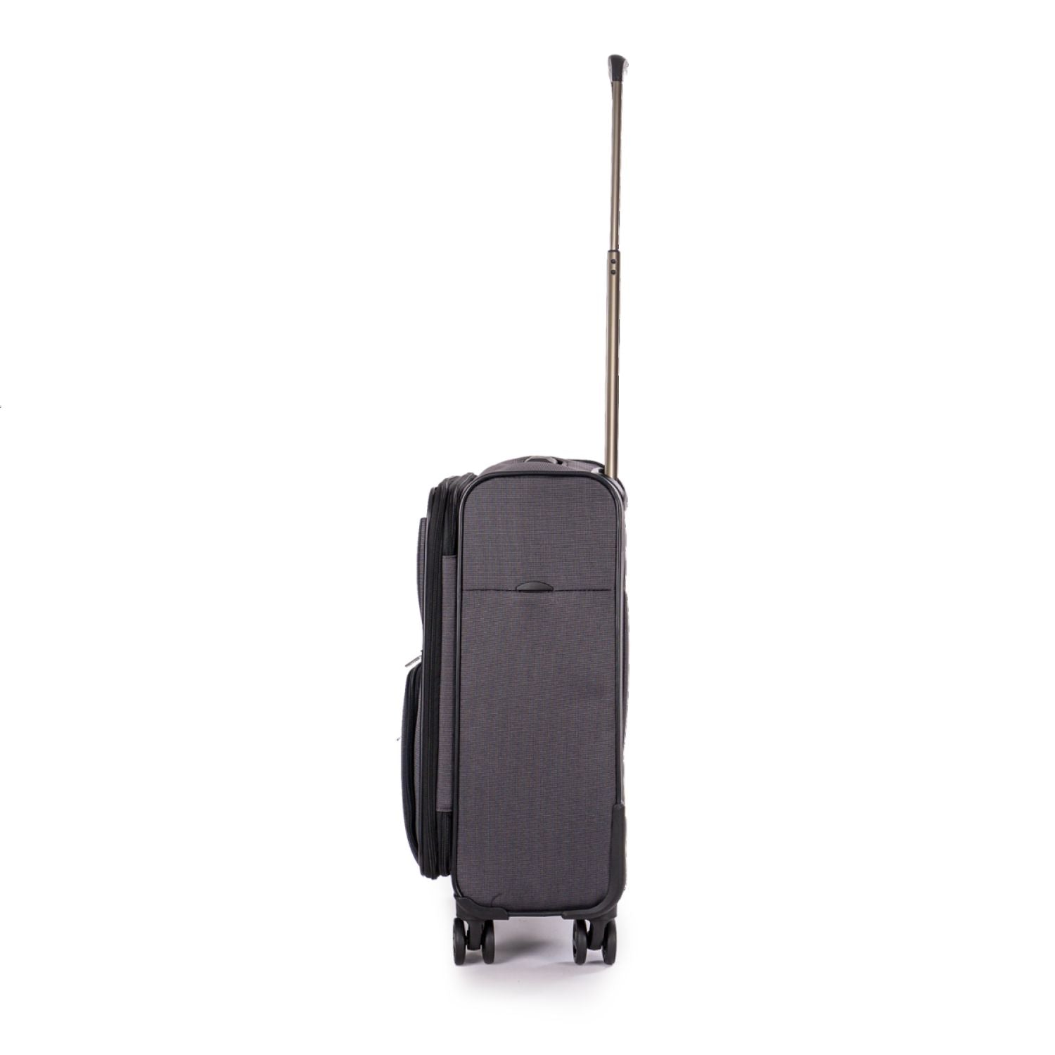 Stratic Bendigo Light + Suitcase S With Front Access Opening - Black