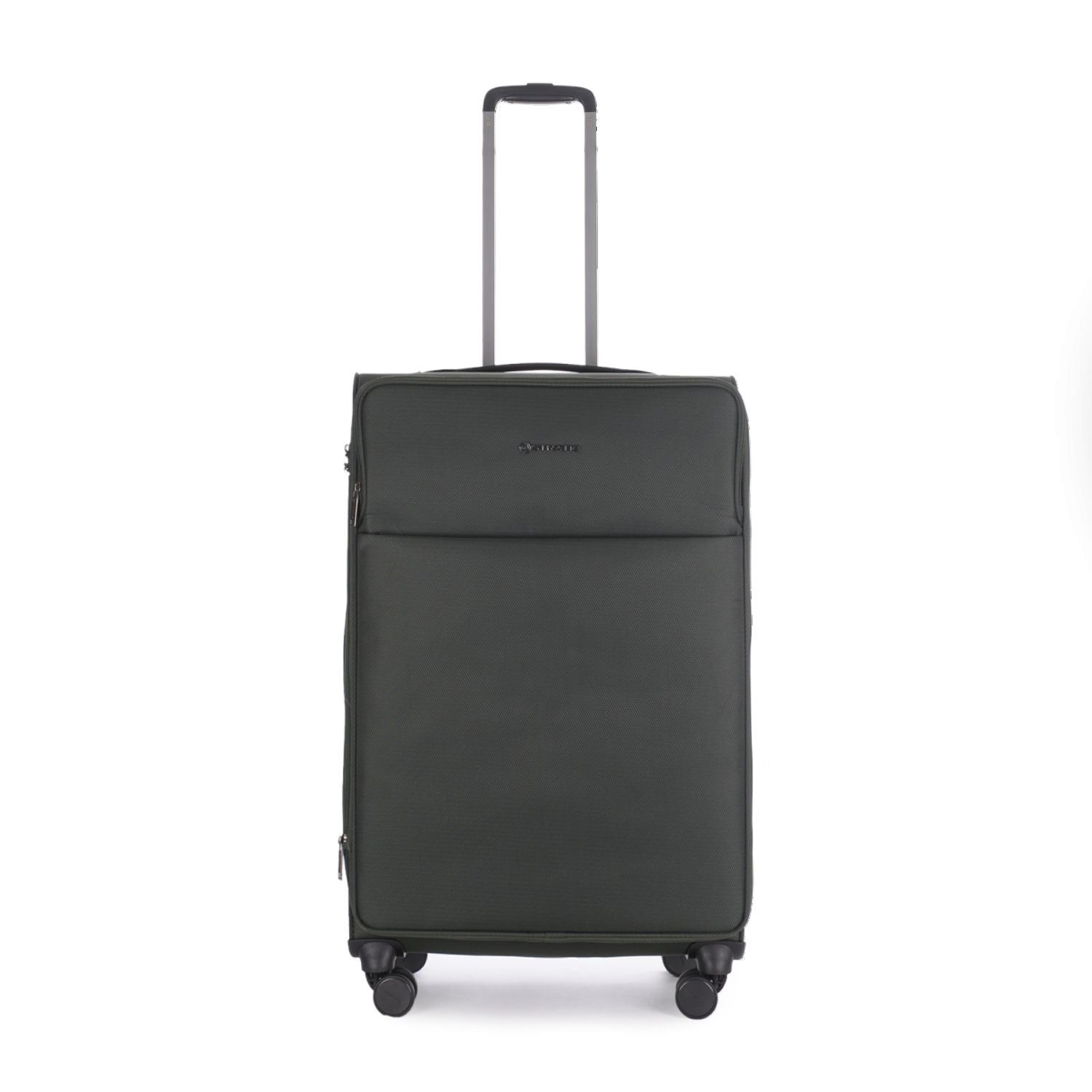 Stratic Light + Suitcase L With Front Access Opening - Dark Green