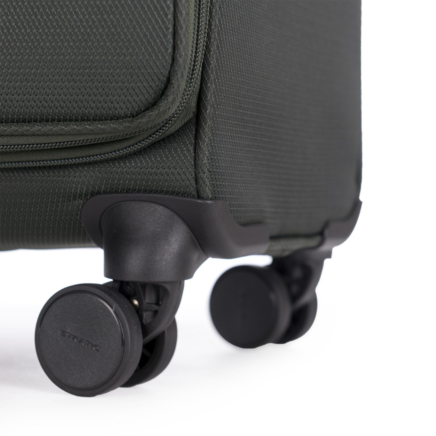 Stratic Light + Suitcase M With Front Access Opening - Dark Green