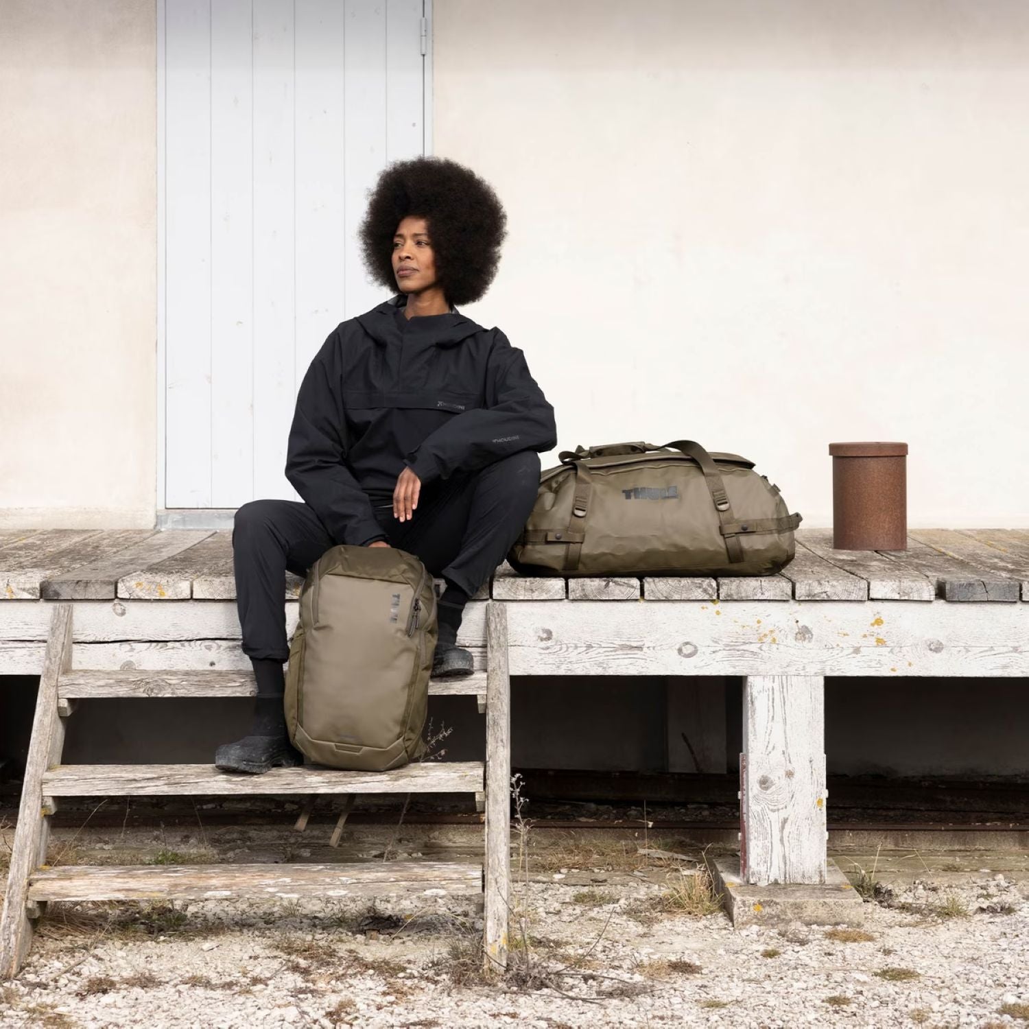 Thule Chasm Duffel 70L - Deep Khaki