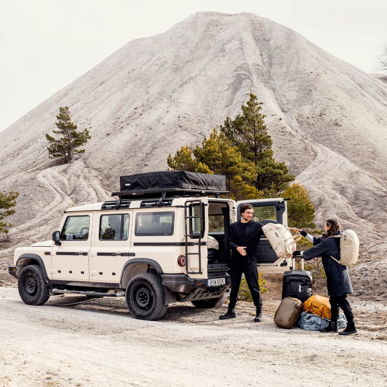 Thule Chasm Duffel 70L - Deep Khaki