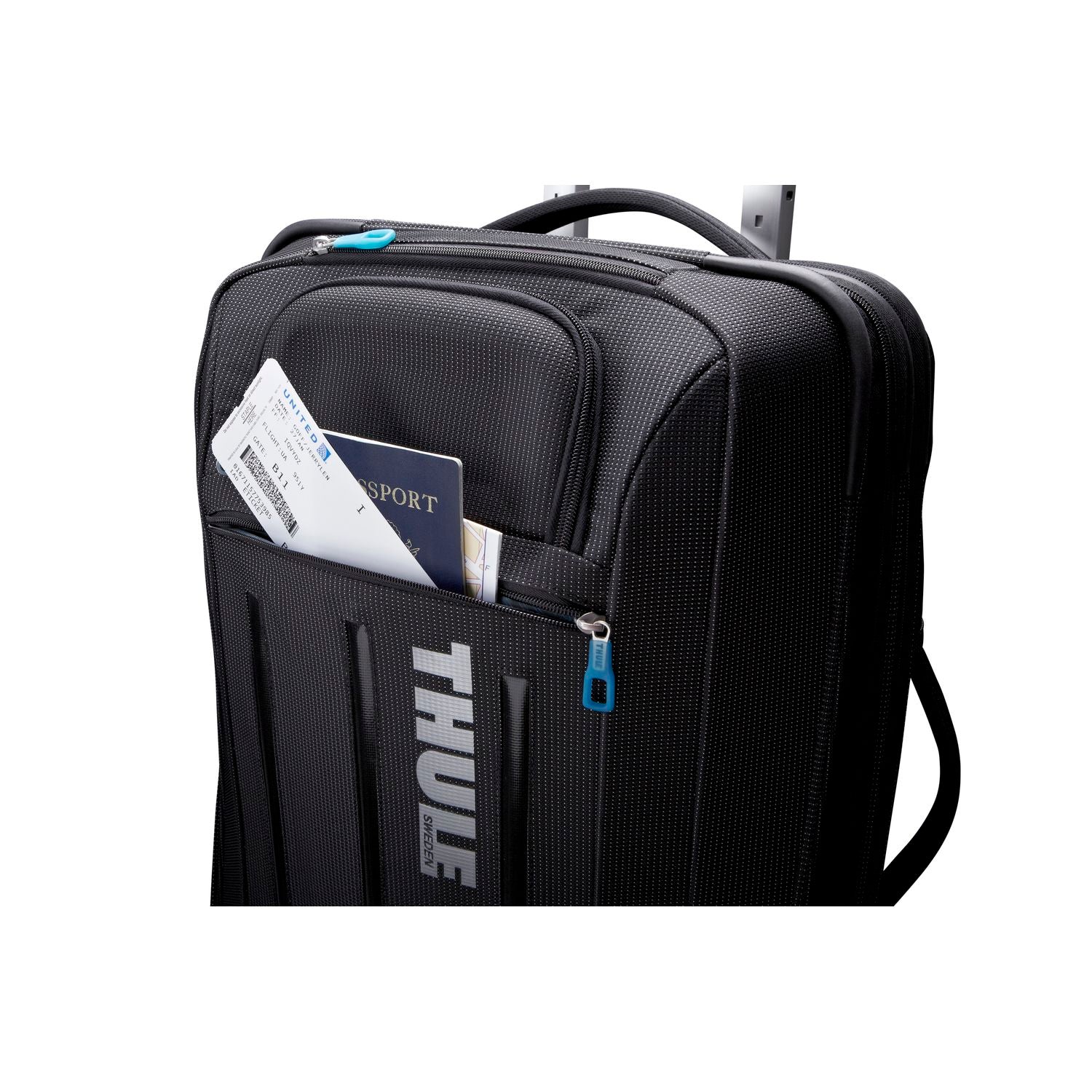 Thule Expandable Wheeled Upright Carry-On Luggage 45L - Black
