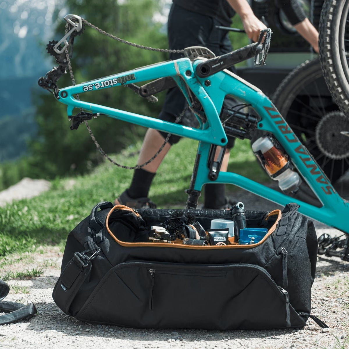 Thule Roundtrip Bike Duffel 55L - Dark Slate