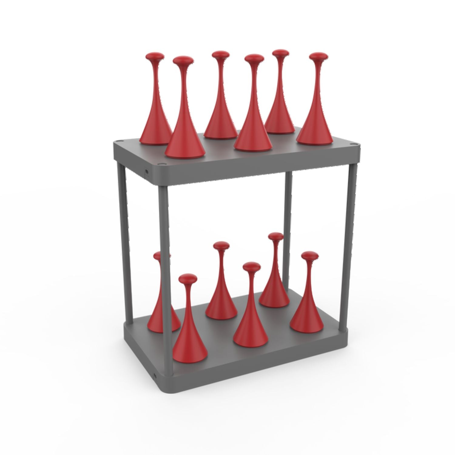 Ubiqua Multiple Charging Station - 6 Units (Grey)